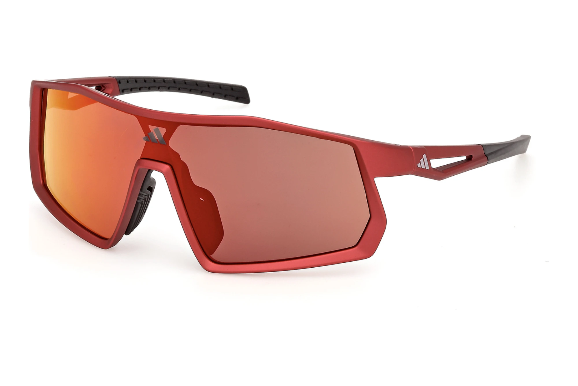 Adidas   SP0127 67L roviex verspiegeltMatt Dunkel Rot