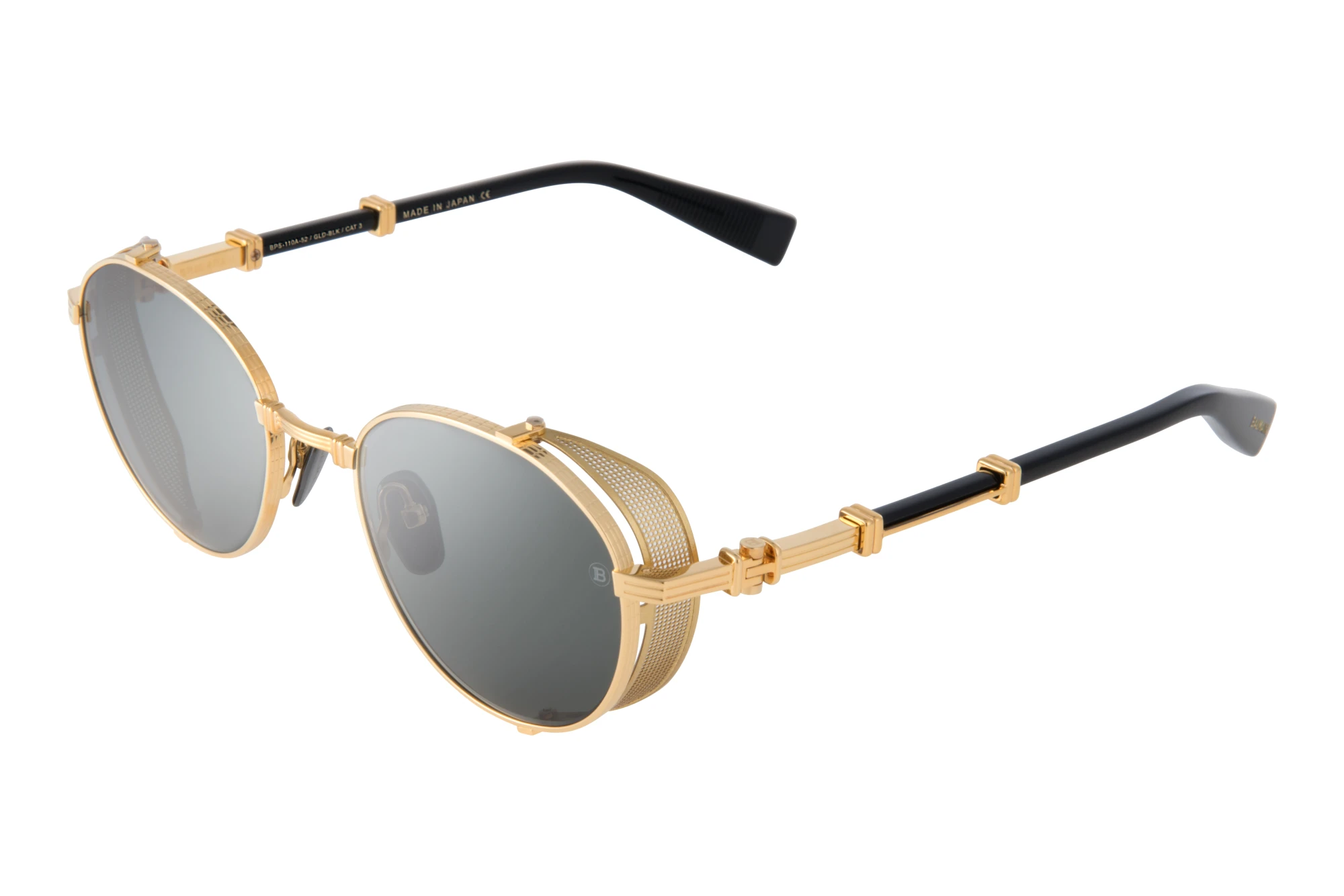 Balmain Paris   BPS-110 A G-15 - ARGold - Black