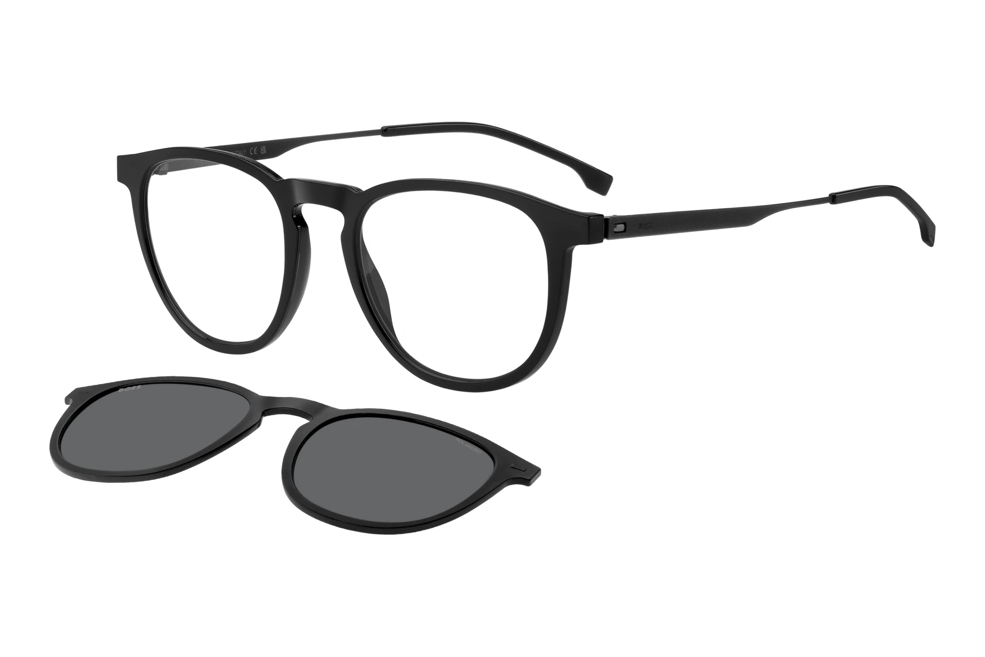Boss   BOSS 1640/CS SUB/M9 GREY POLARIZEDBLACK MATTE BLACK