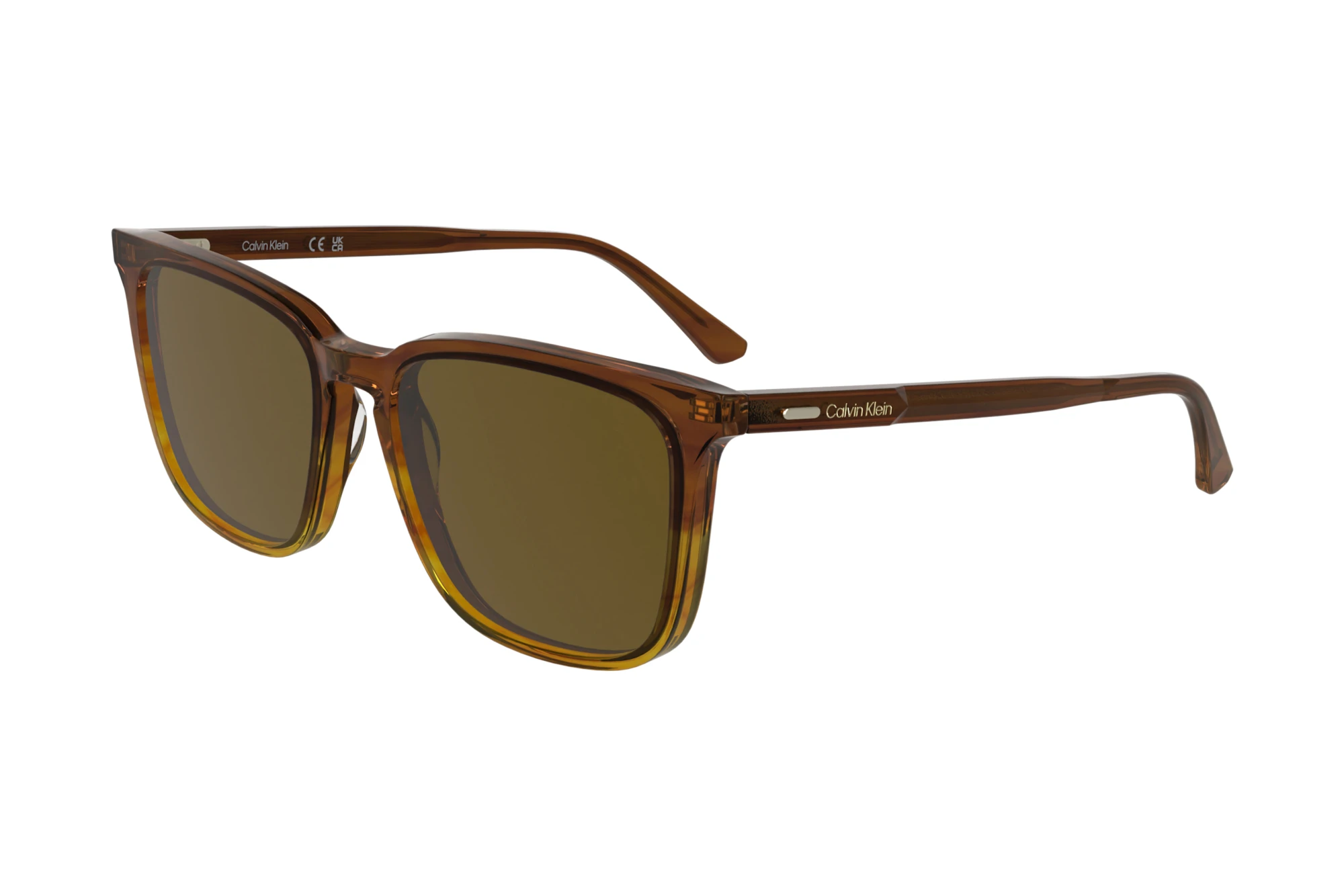 Calvin Klein   CK25507S N 203 _CK25507SNSTRIPED BROWN