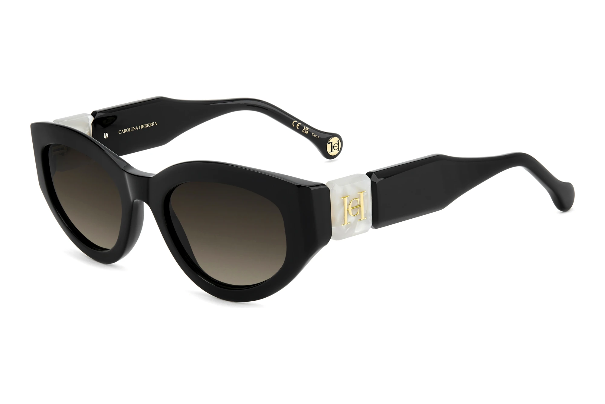 Carolina Herrera   HER 0370/S 807/HA BROWN SHADEDBLACK