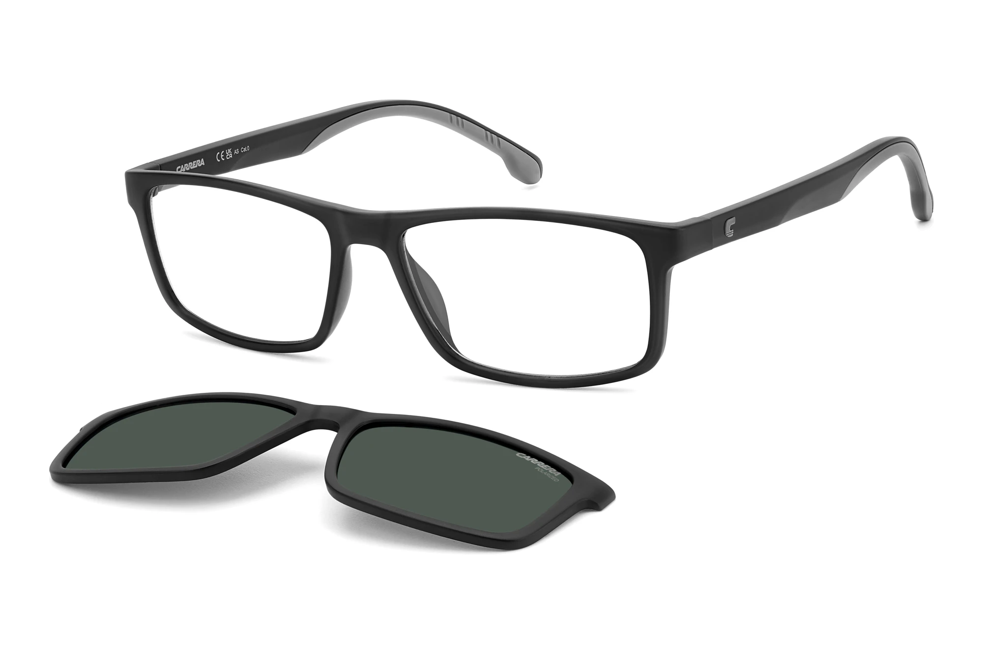Carrera   CA 8065/CS 003/UC GREEN POLARIZEDMATTE BLACK