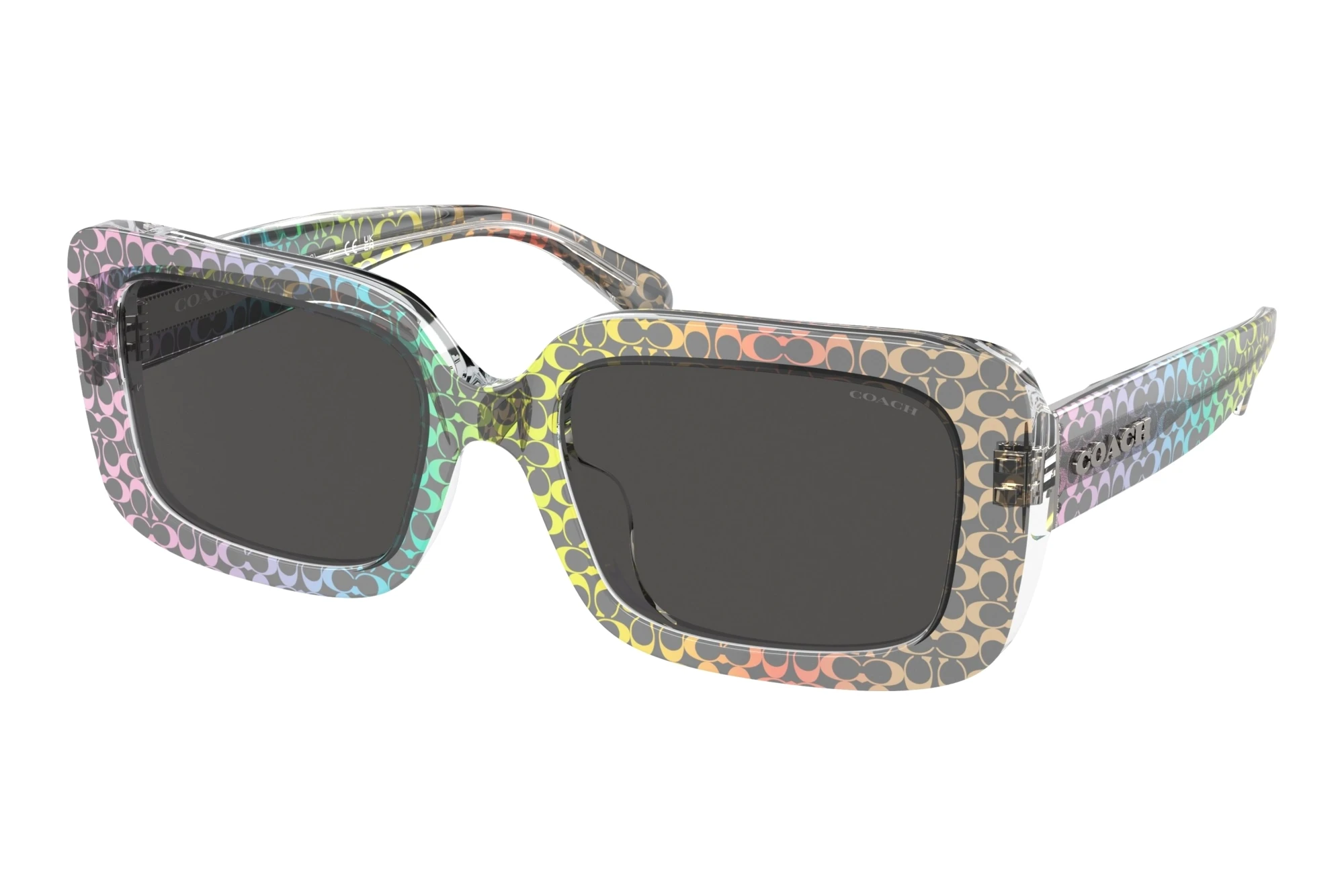 Coach   HC8380U 583587 Grey SolidRainbow Signature C