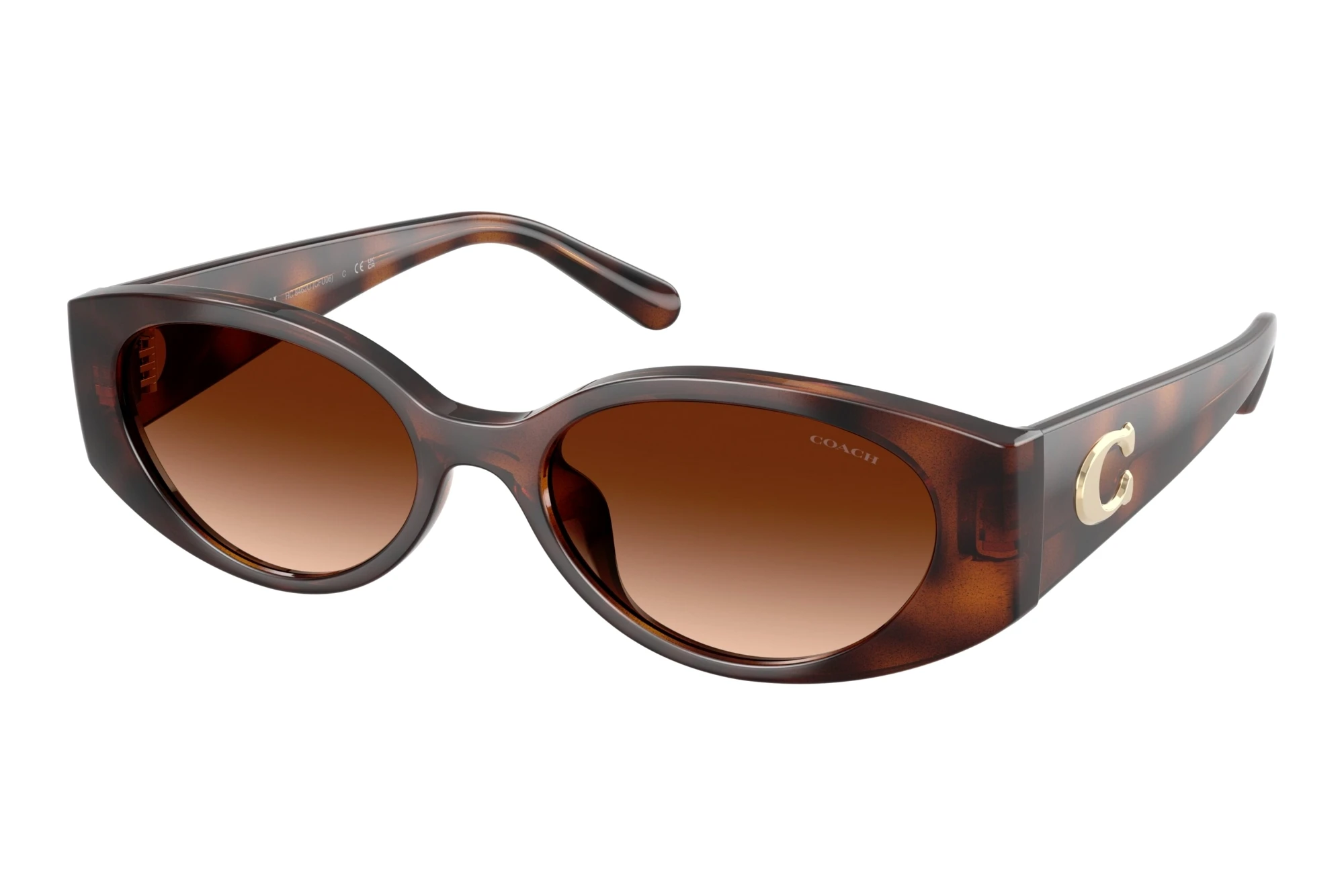 Coach   HC8462U 512074 Brown GradientDark Tortoise