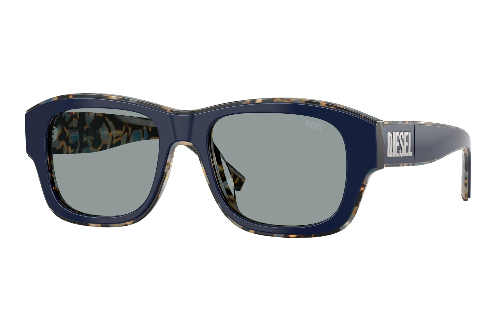 Diesel   DL2020U 2070/1 Solid GreyTop Blue/Blue Havana