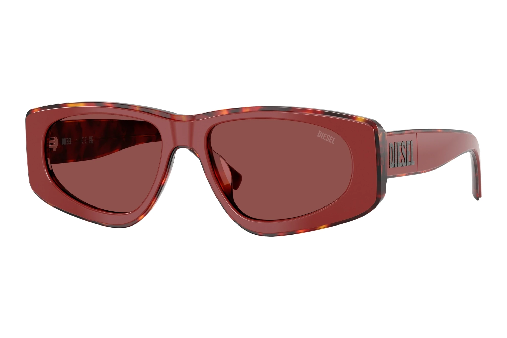 Diesel   DL2021U 206575 Dark VioletTop Red/Tartaruga Red