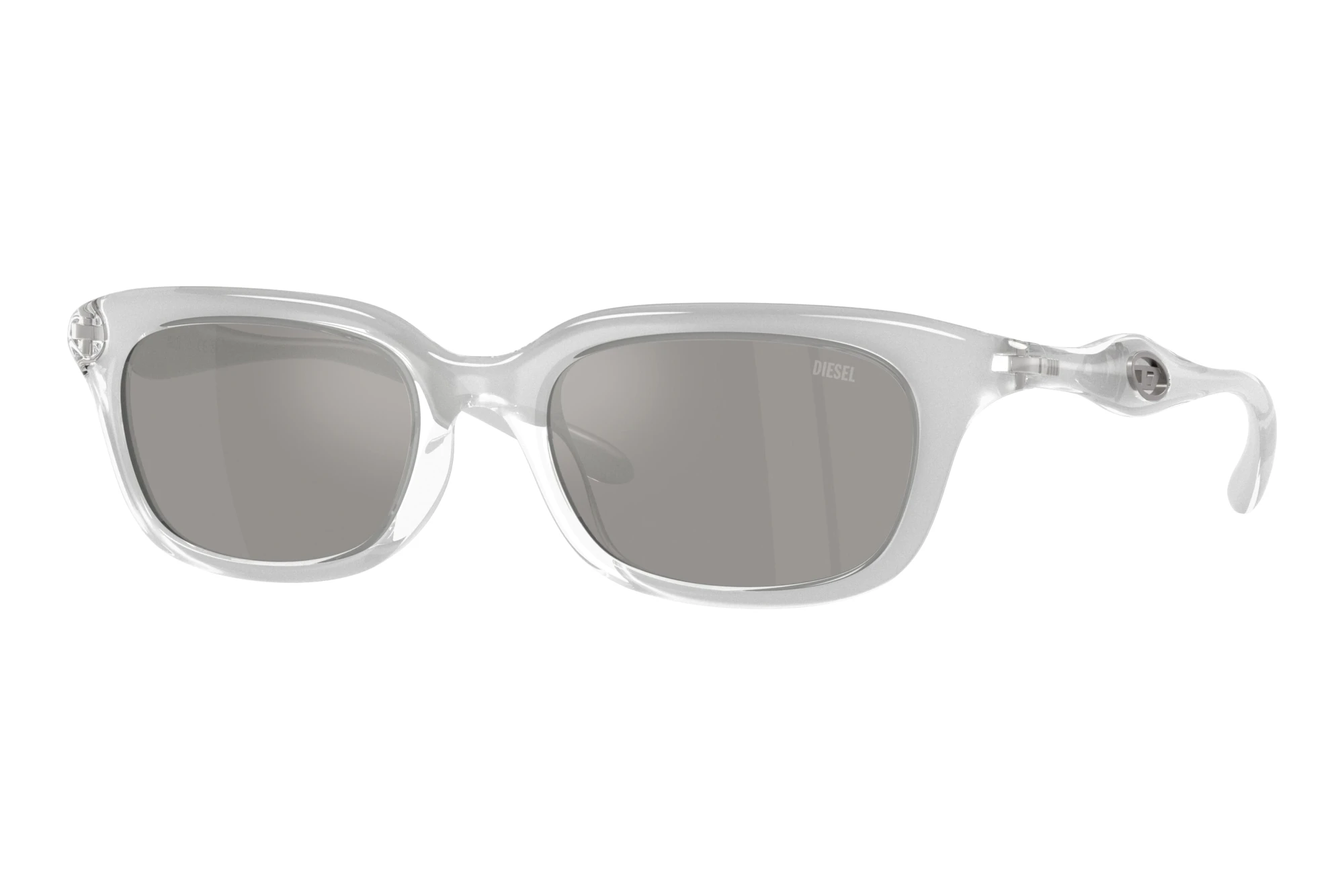 Diesel   DL3013U 20296G Light Grey Mirror SilverMetallic Crystal