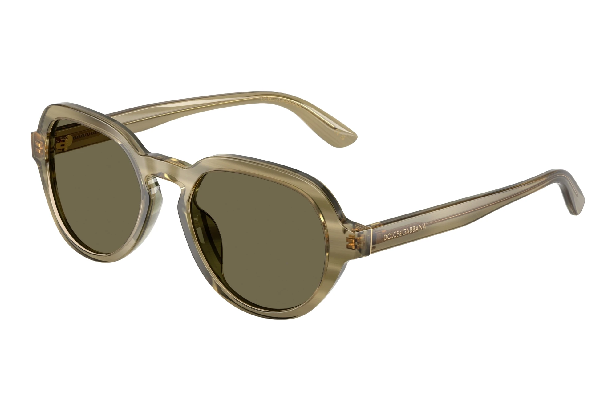 Dolce & Gabbana   DG4567 3480/3 BrownTransparent Green On Striped Green