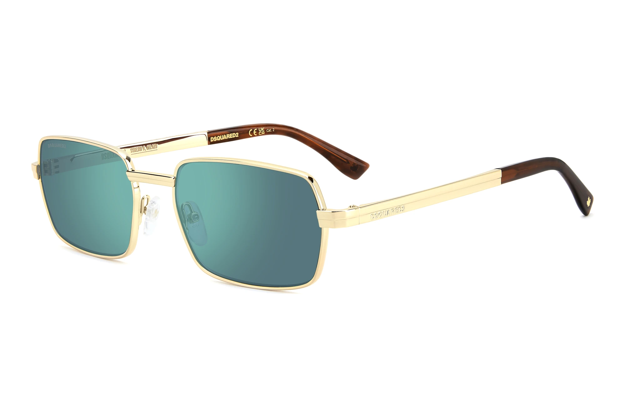 Dsquared2   D2 0192/S 000/MT GREEN MIRRORROSE GOLD