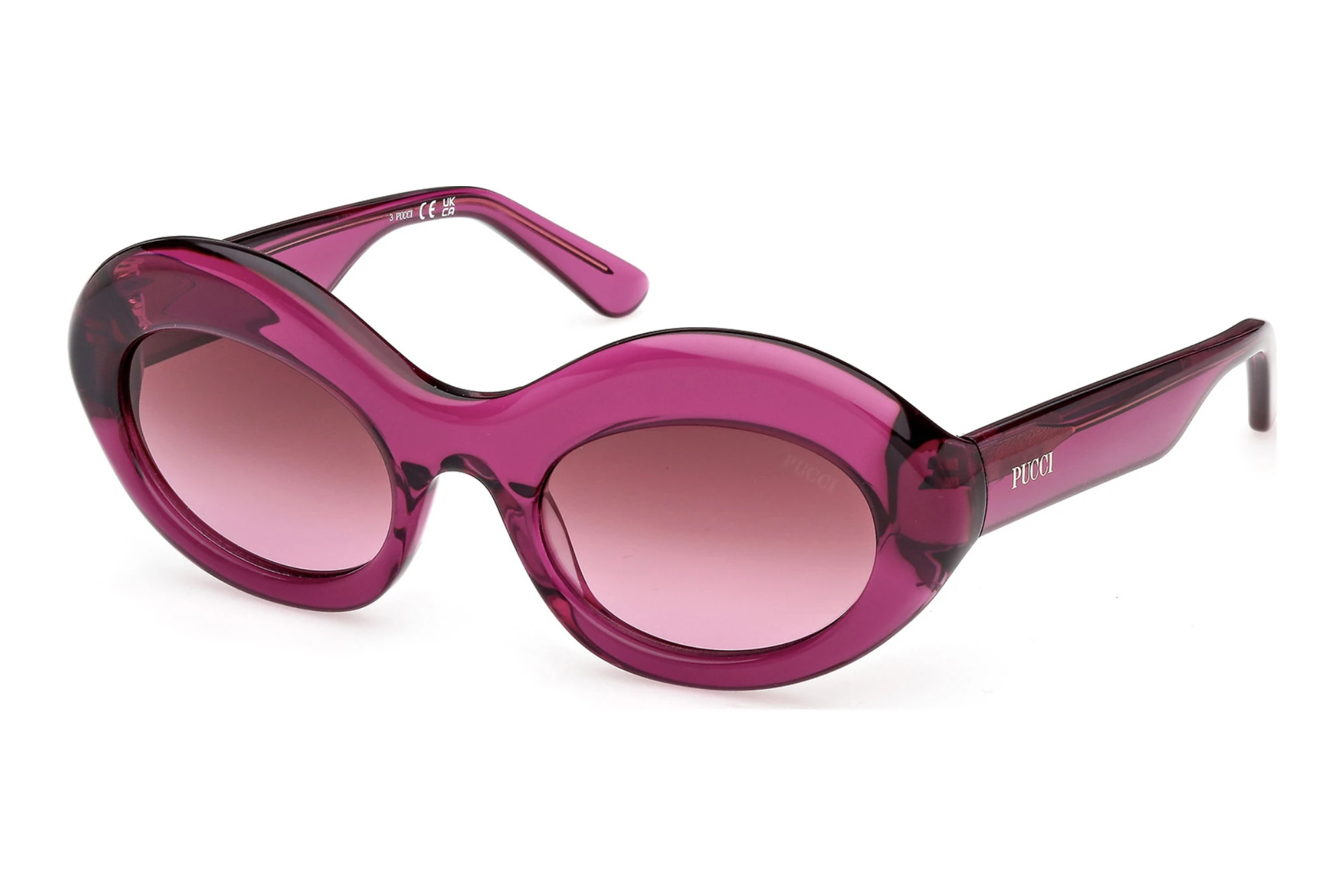 Emilio Pucci   EP0246 81T bordeaux verlaufendViolett/Einfarbig
