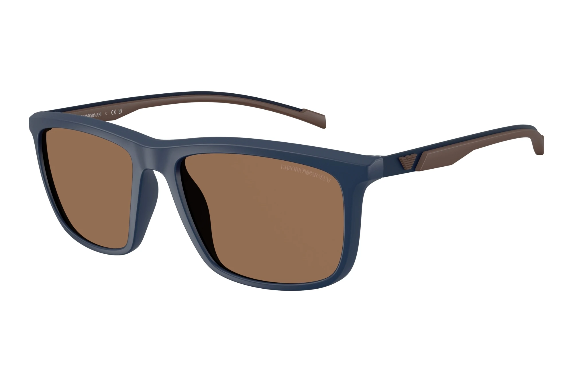 Emporio Armani   EA4278U 618573 Dark BrownMatte Blue