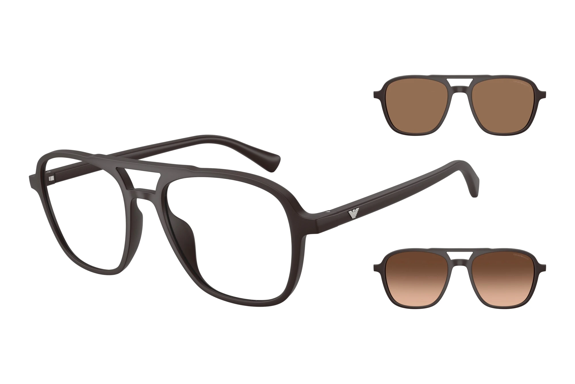 Emporio Armani   EA4279U 58581W ClearMatte Dark Brown