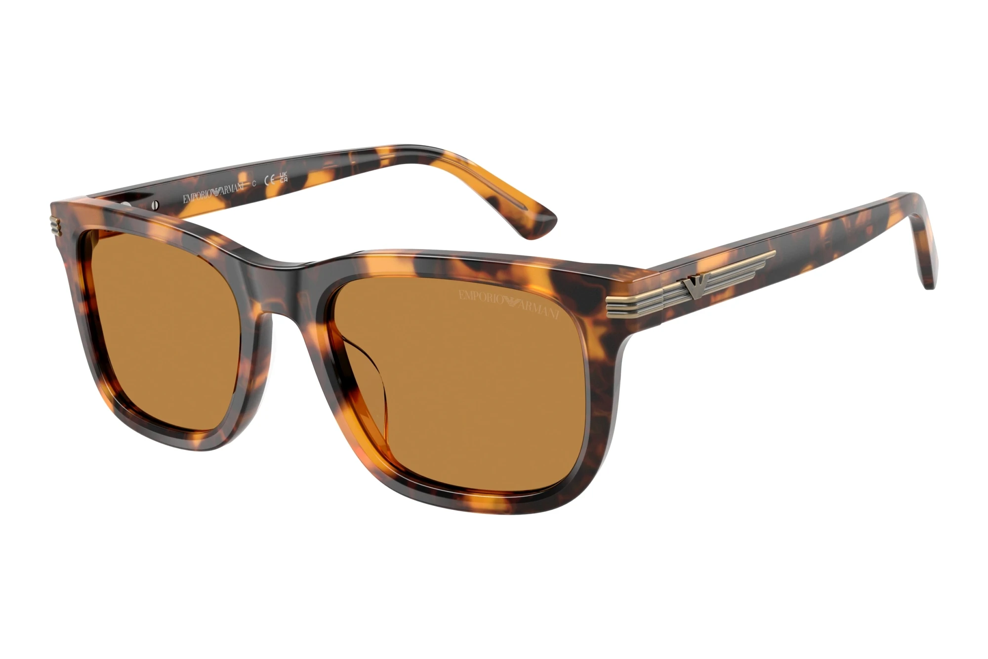 Emporio Armani   EA4282U 591693 Light BrownShiny Havana Yellow