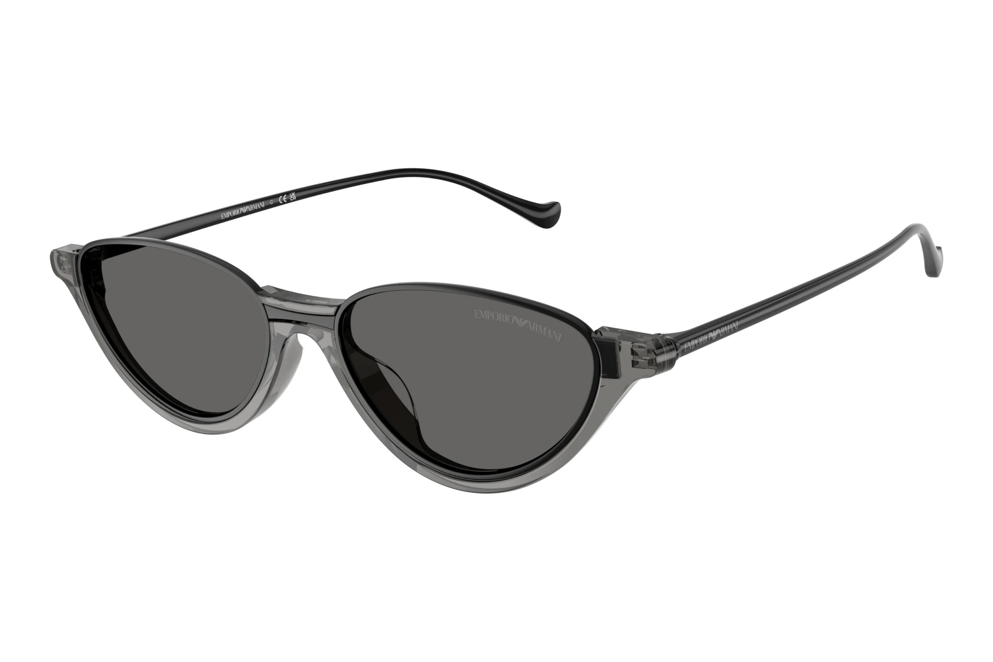 Emporio Armani   EA4288U 650187 GreyShiny Transparent Grey