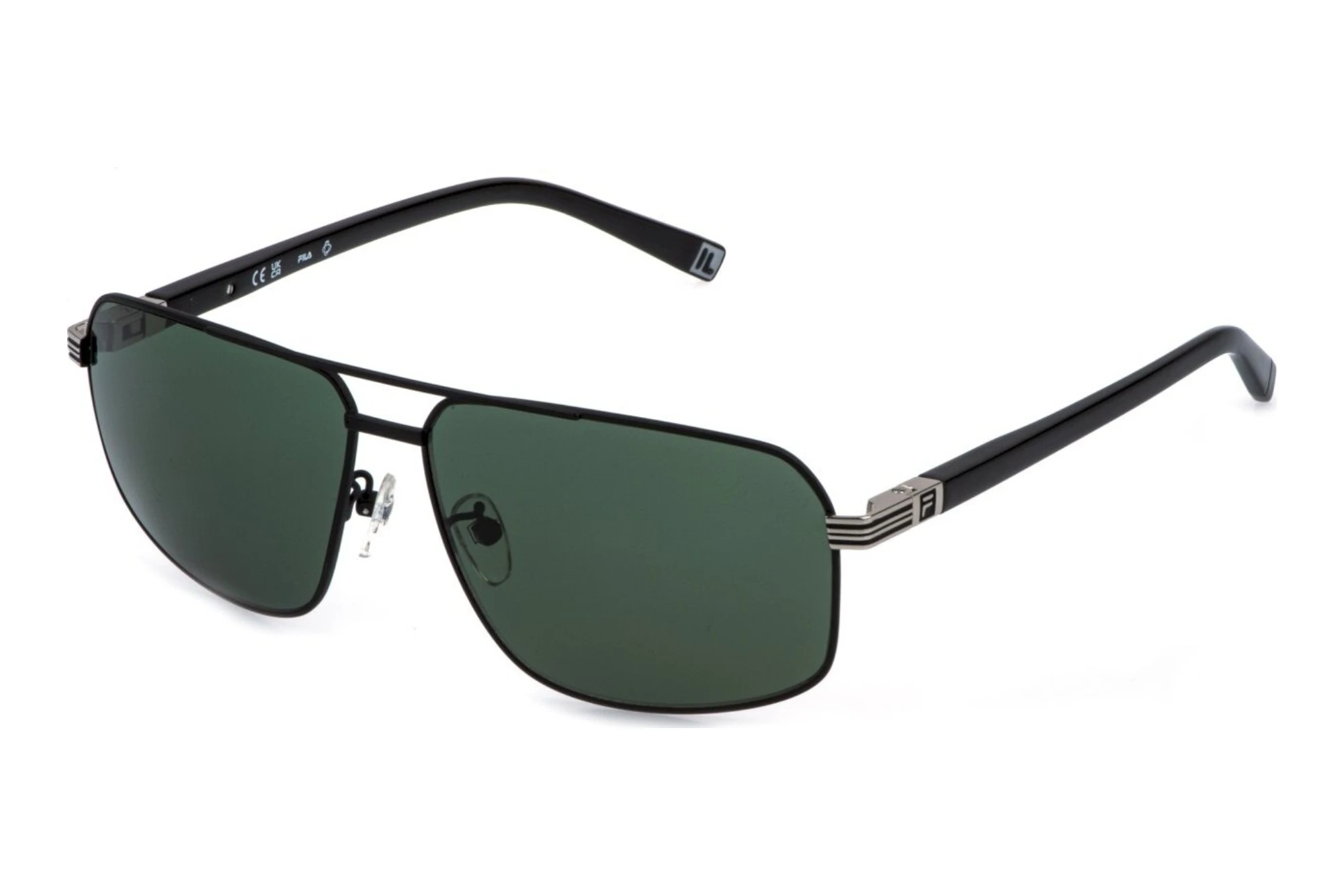 Fila   SFID24 0541 GREENSEMI MATT BLACK W/SHINY PALLADIUM PARTS