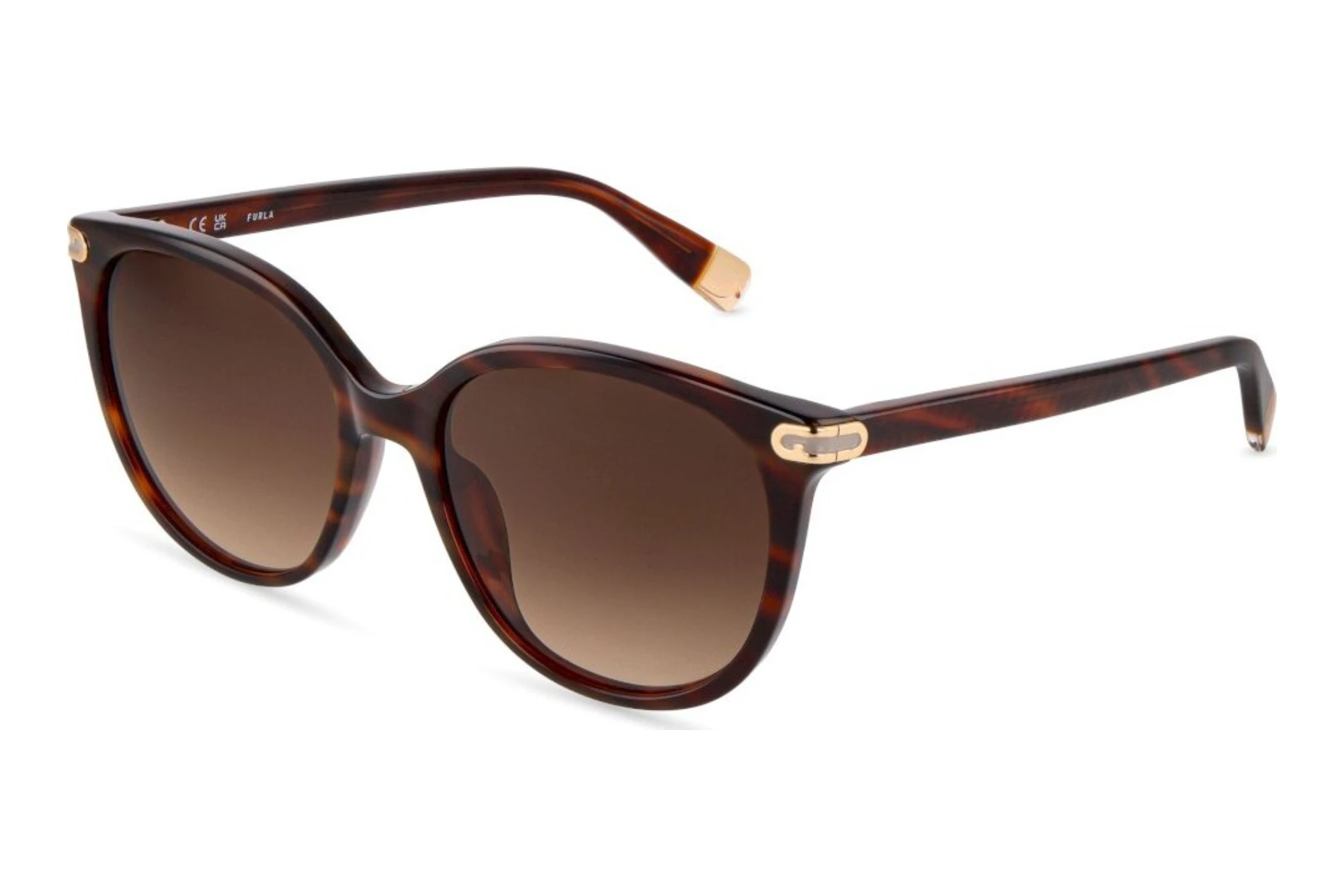 Furla   SFUB12 0C10 BROWN GRADIENTSHINY HAVANA