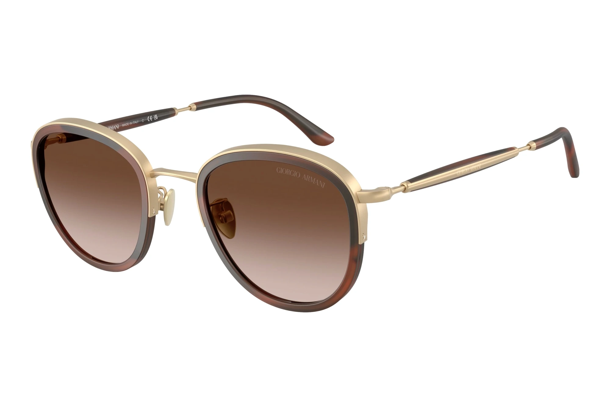 Giorgio Armani   AR6176 300213 Brown GradientMatte Pale Gold