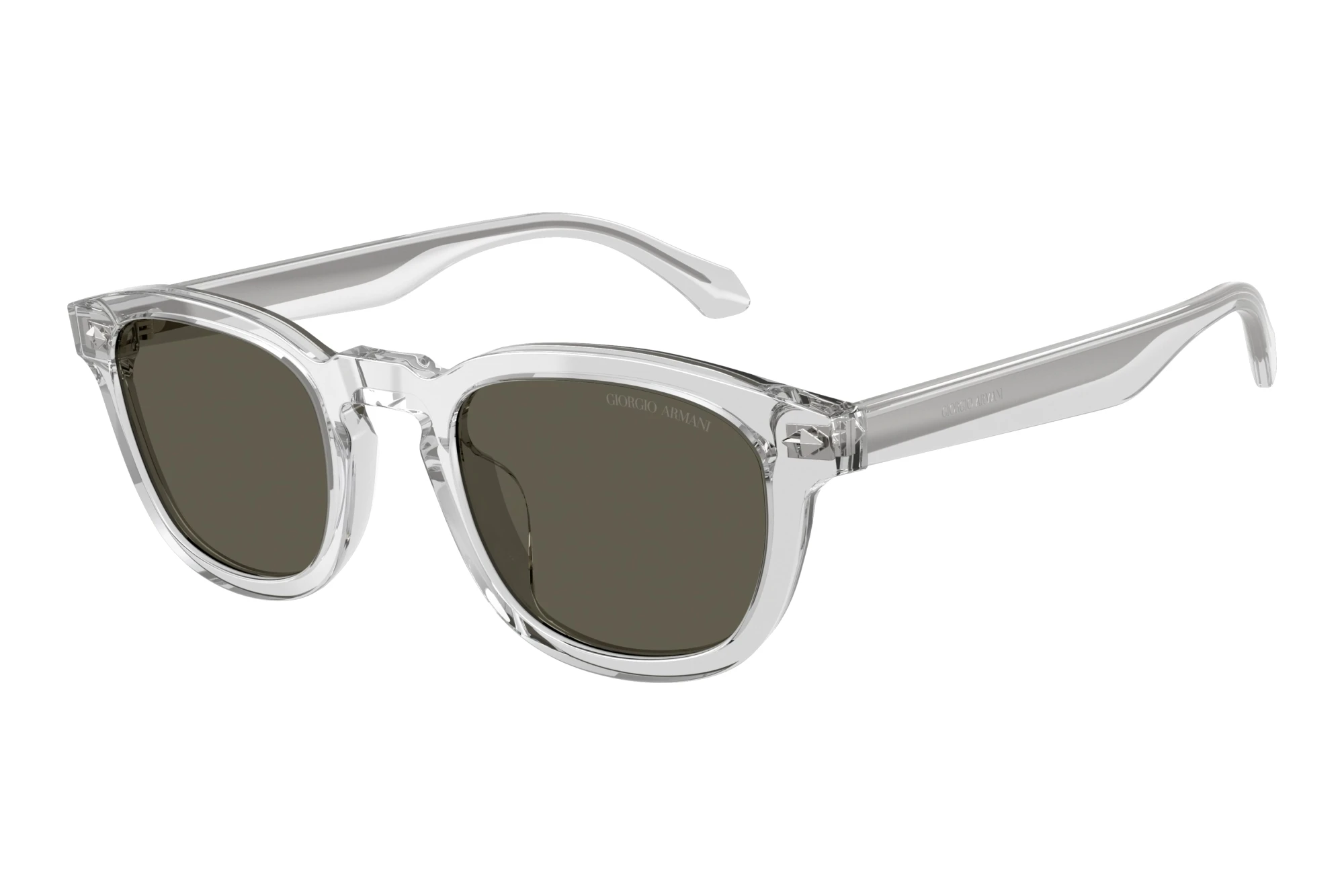 Giorgio Armani   AR8266U 647071 Dark BrownTransparent Grey