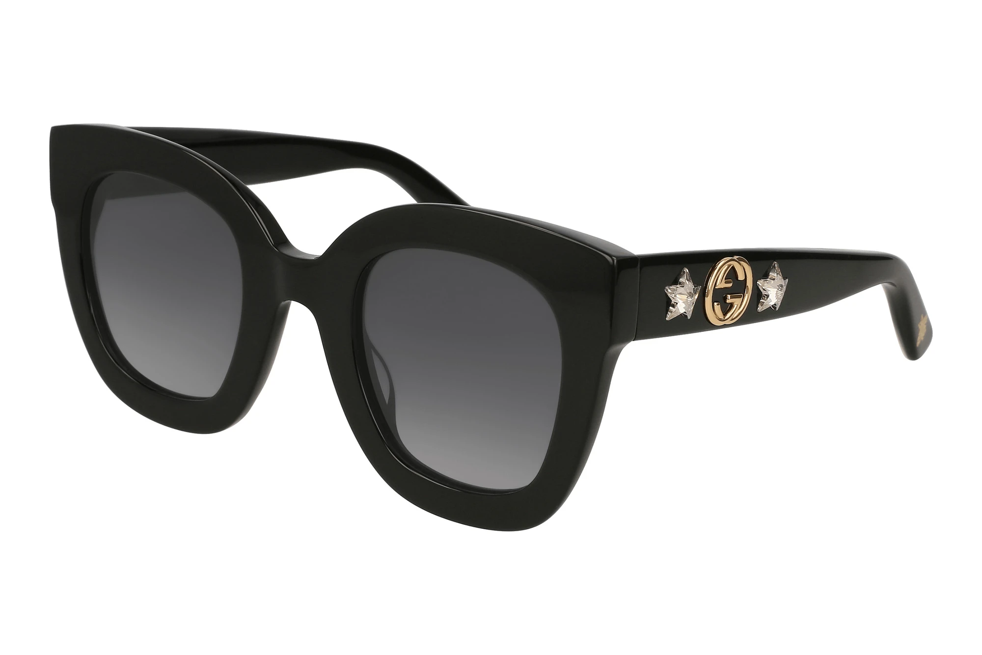 Gucci   GG0208S 001 GreyBLACK