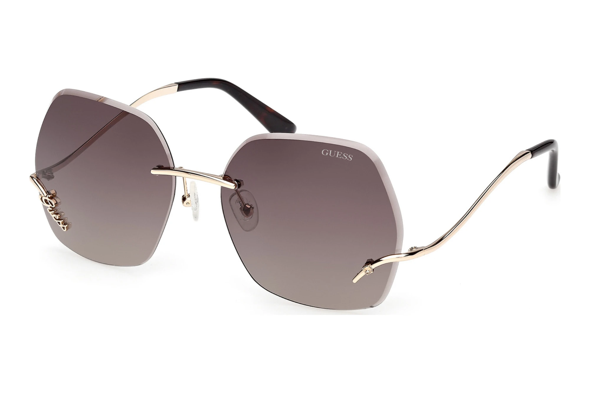 Guess   GU00268 32F braun verlaufendGlänzend Tiefgold