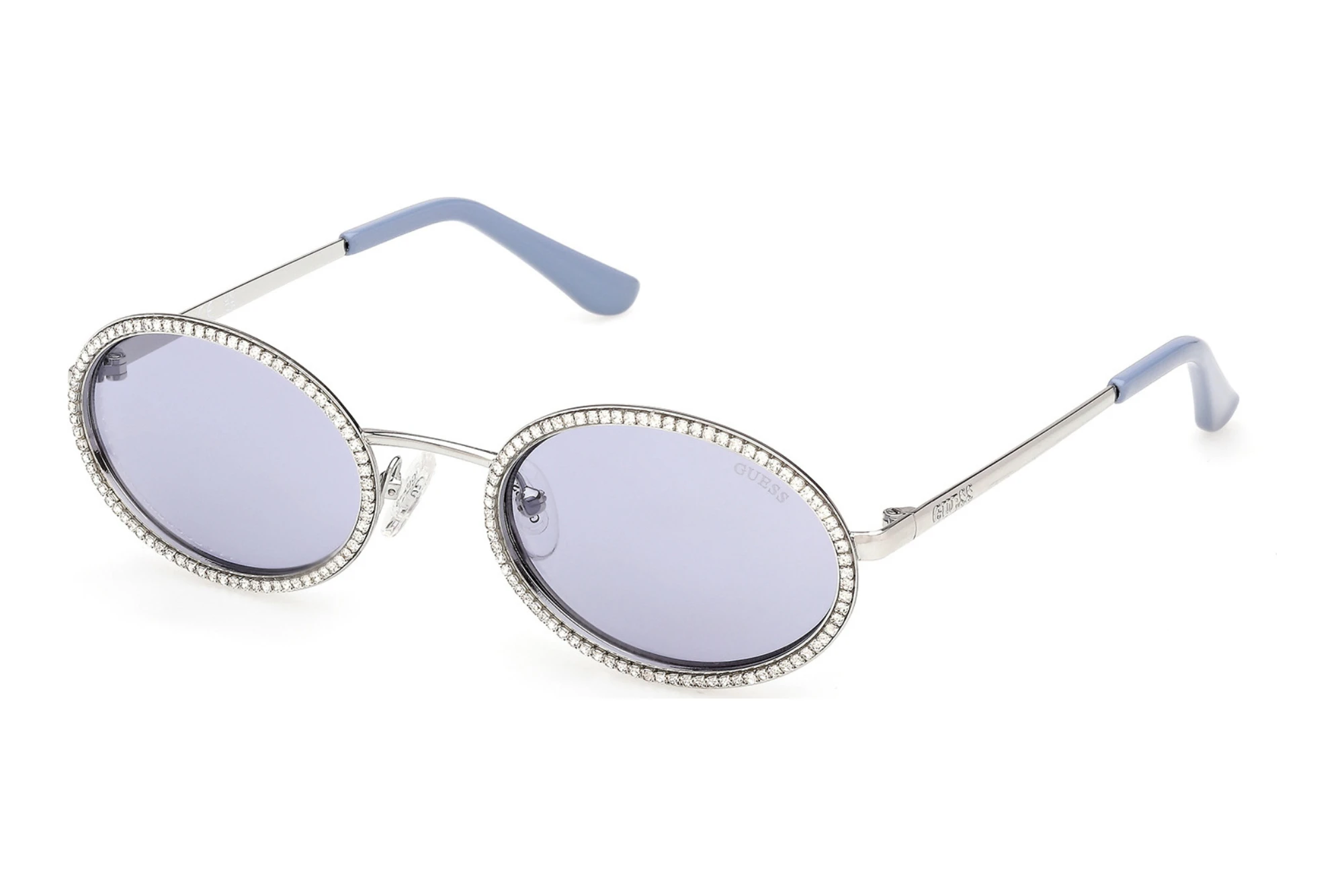 Guess   GU00295 10V blauGlänzendes Helle Ruthenium