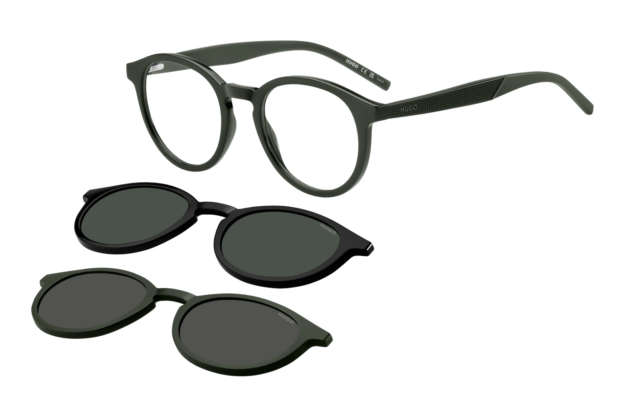 Hugo   HG 1330/CS2 BHP/99 TRANSPARENTGREEN BLACK