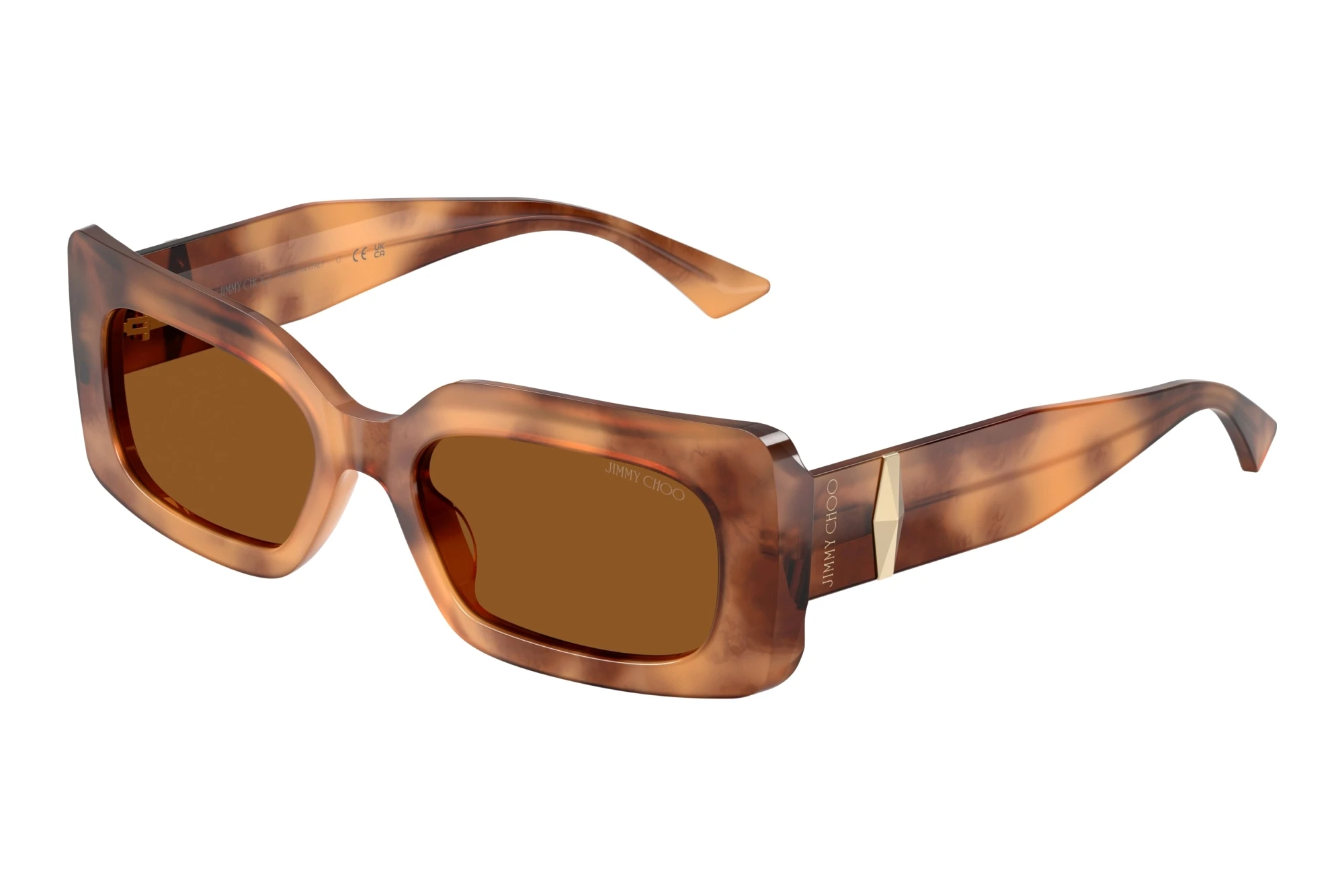 Jimmy Choo   JC5067 509673 Dark BrownTan Havana