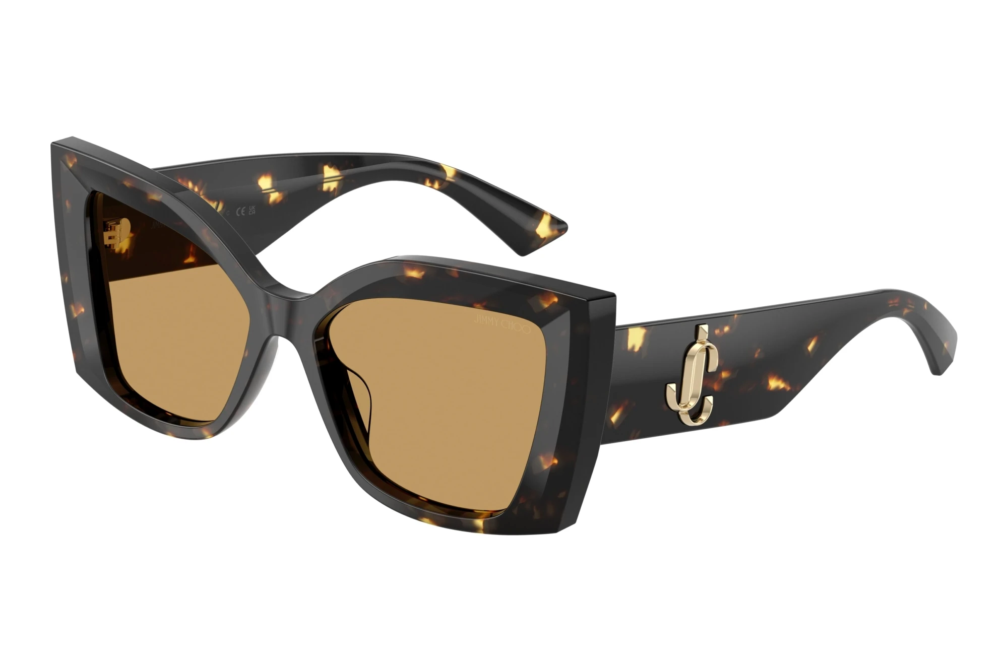 Jimmy Choo   JC5074U 511173 BrownTortoise Black Yellow