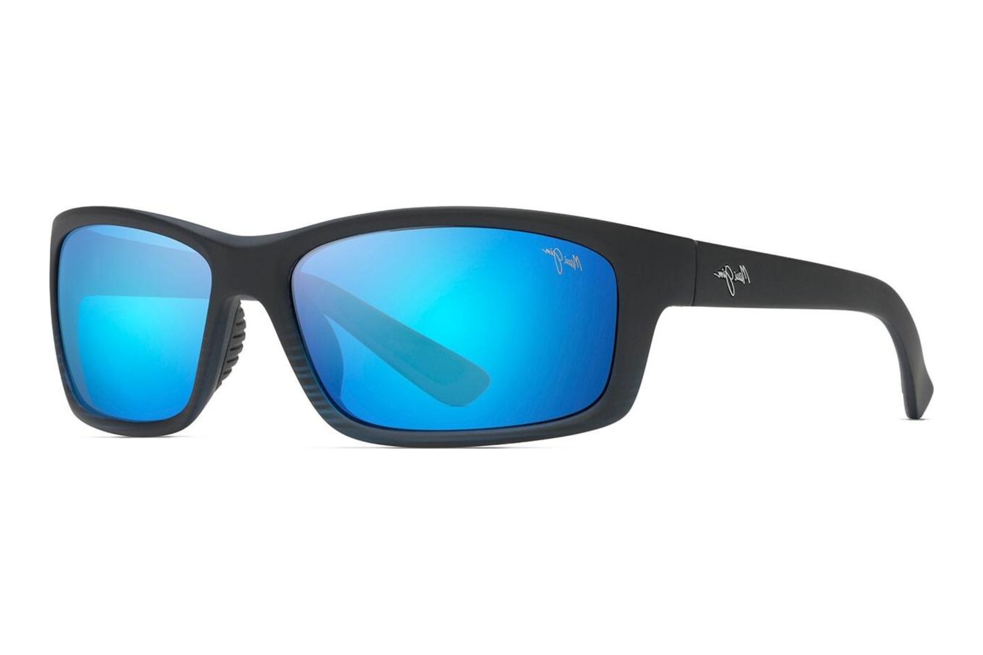 Maui Jim   Kanaio Coast B766-08C Blue HawaiiMatte Trans. Blue Black Stripe