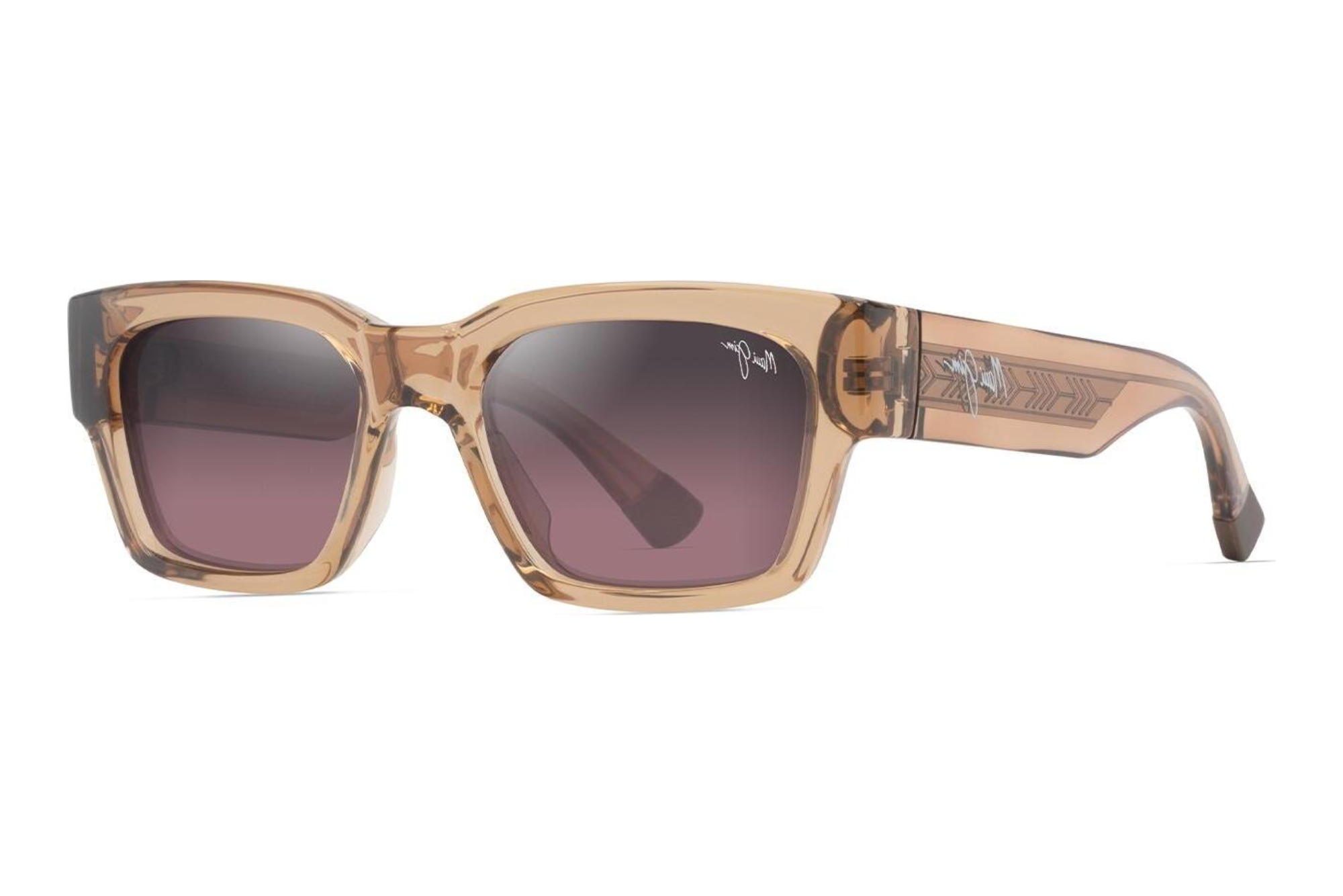 Maui Jim   Kenui RS642-01 Maui Rose®Shiny Trans Light Tan
