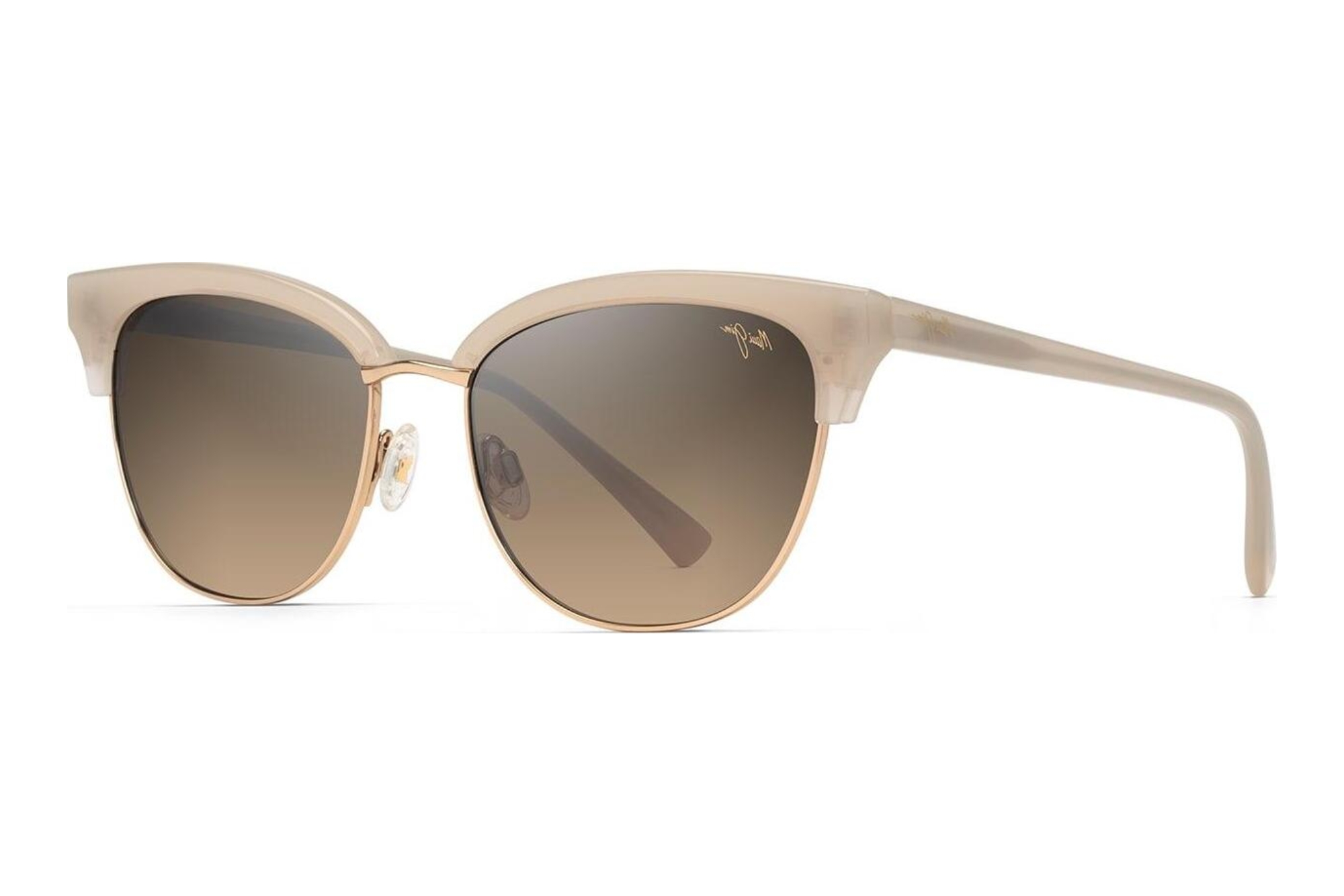 Maui Jim   Lokelani HS825-24S HCL® BronzeMilky Almond w/Gold