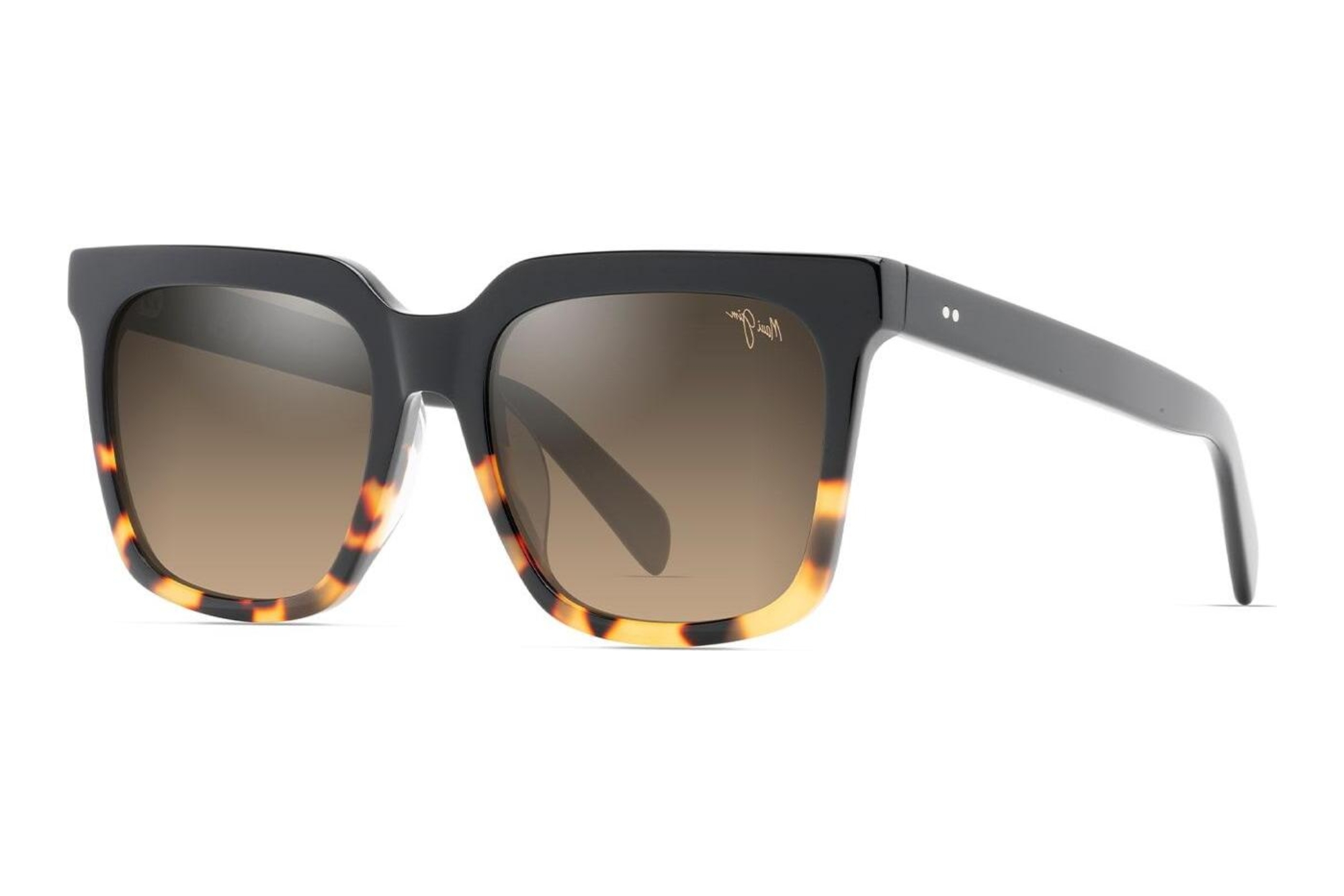 Maui Jim   Rooftops HS898-10 HCL® BronzeBlack with Tortoise