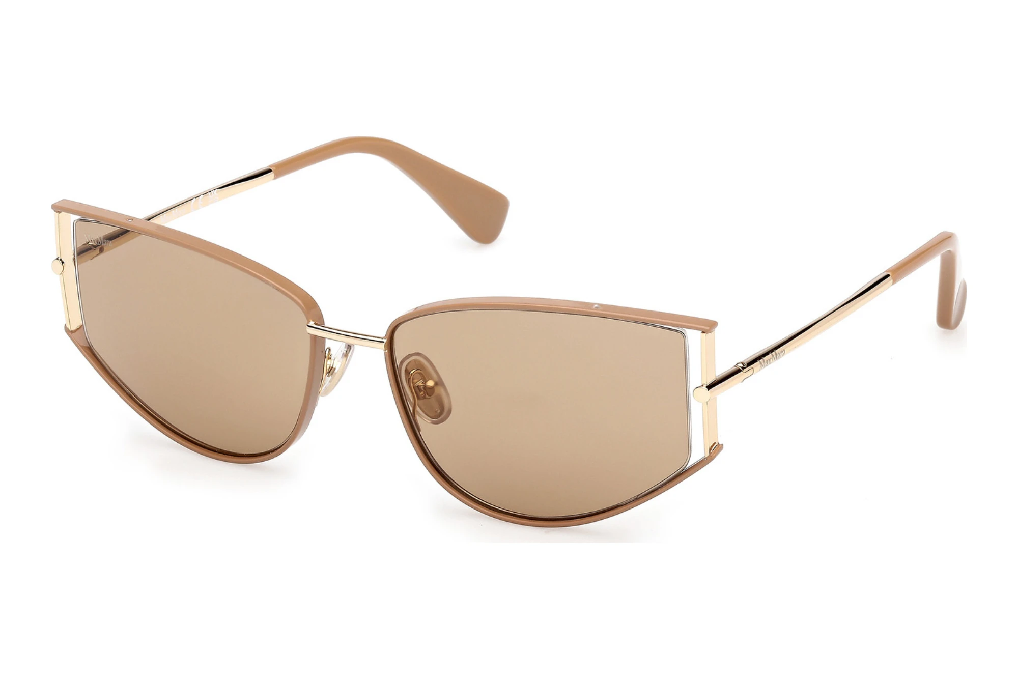 Max Mara   MM0141 45E braunGlänzend Blassgold