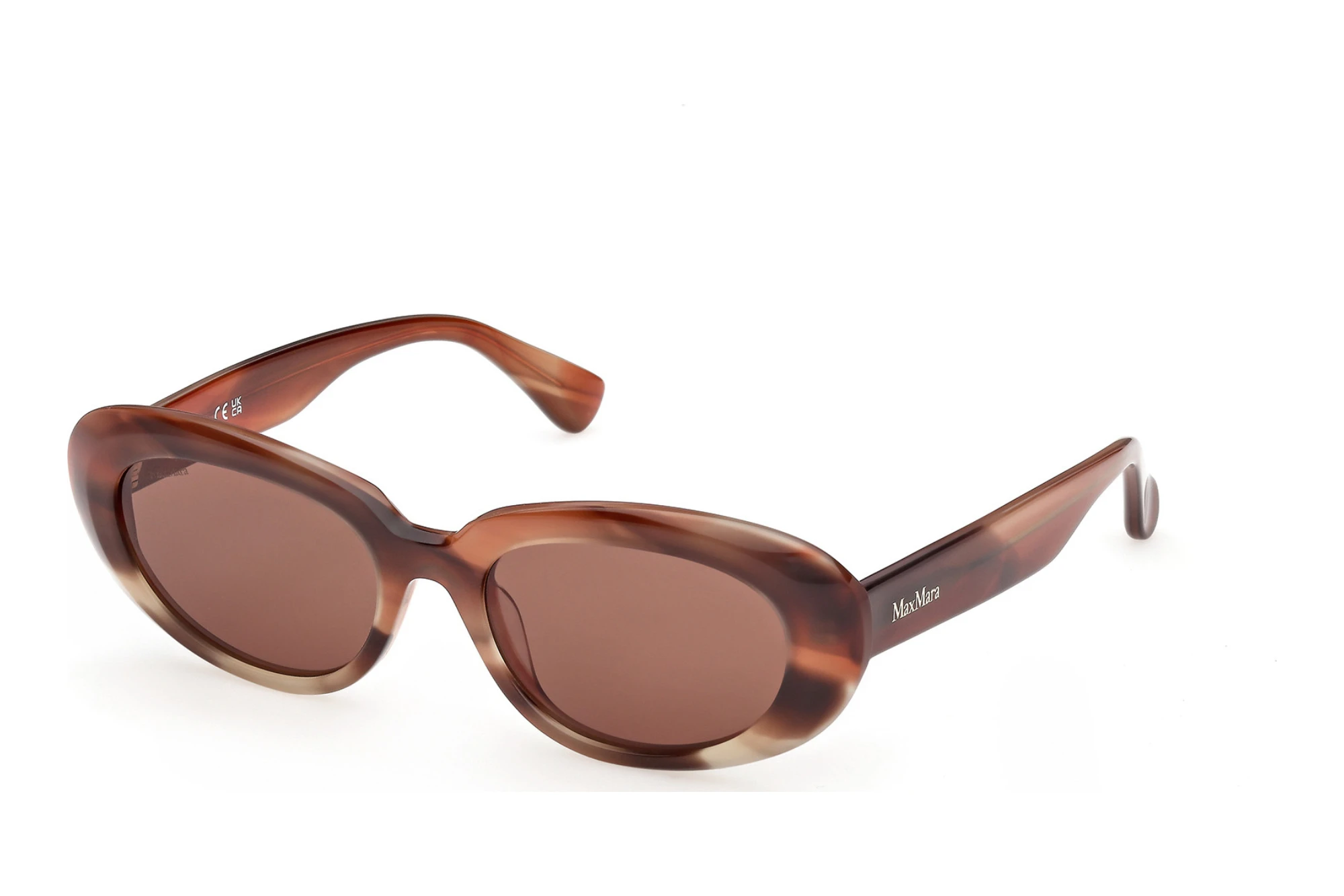 Max Mara   MM0196 68E braunBunt Horn