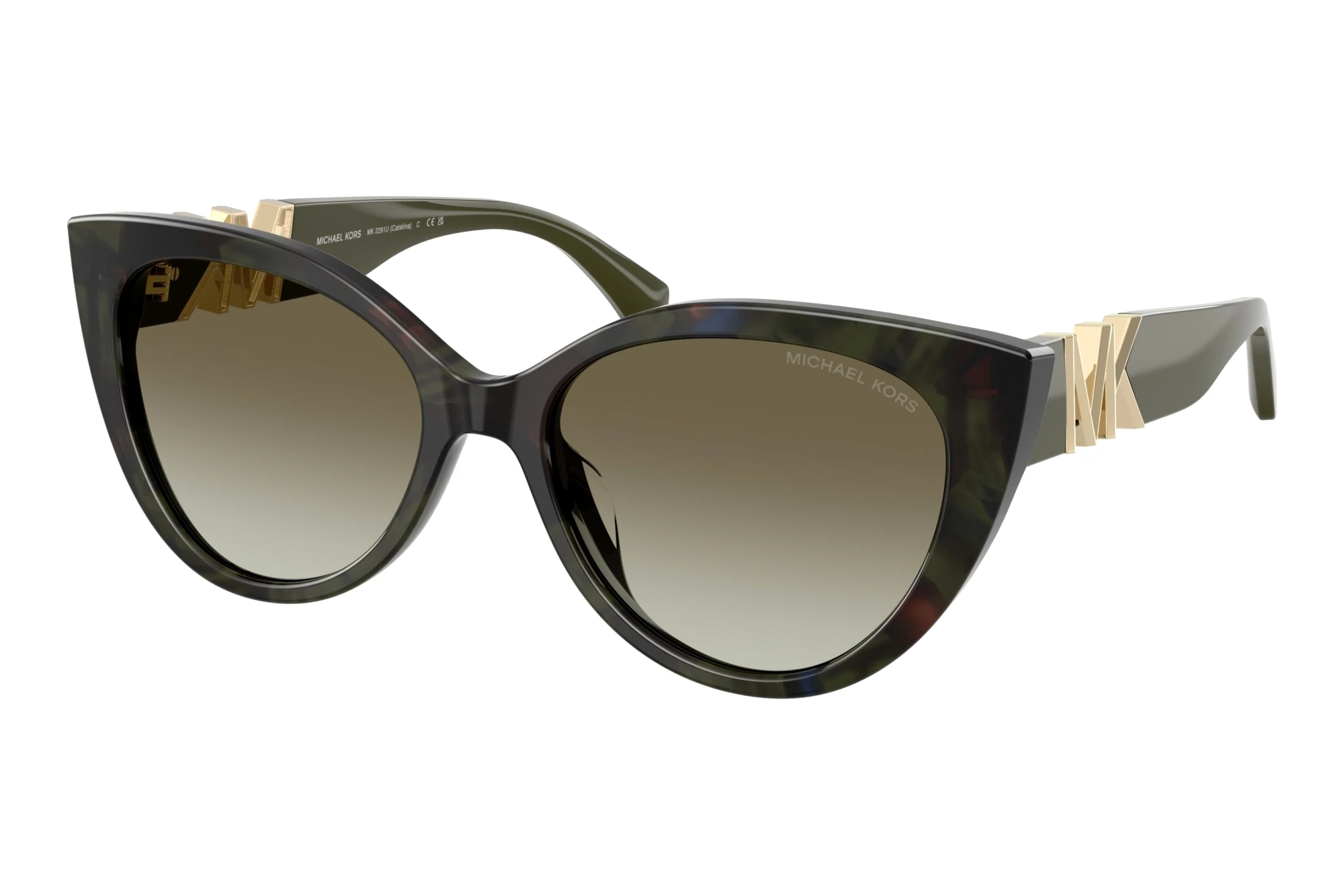 Michael Kors   MK2291U 39028E Olive GradientOlive Camo Tortoise