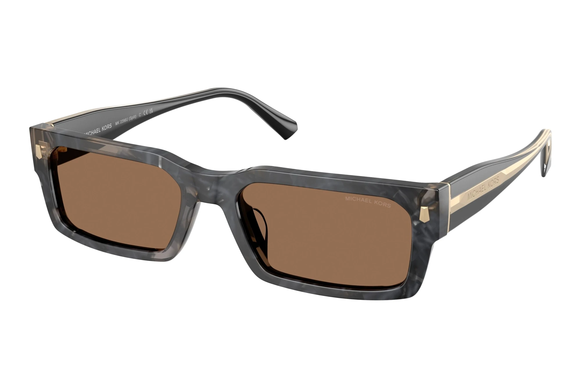 Michael Kors   MK2296U 394573 BrownBlack Camo Tortoise