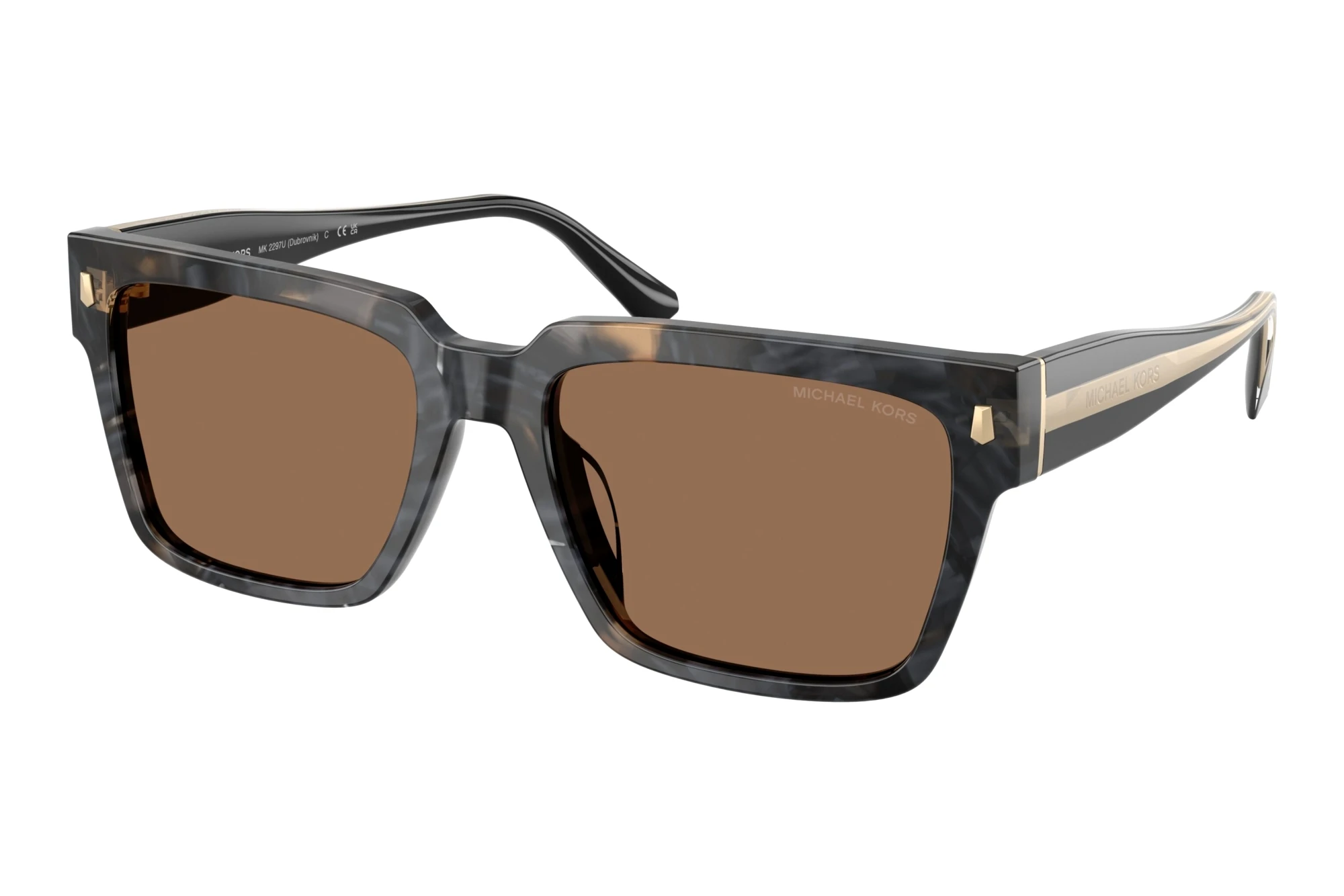 Michael Kors   MK2297U 394573 BrownBlack Camo Tortoise