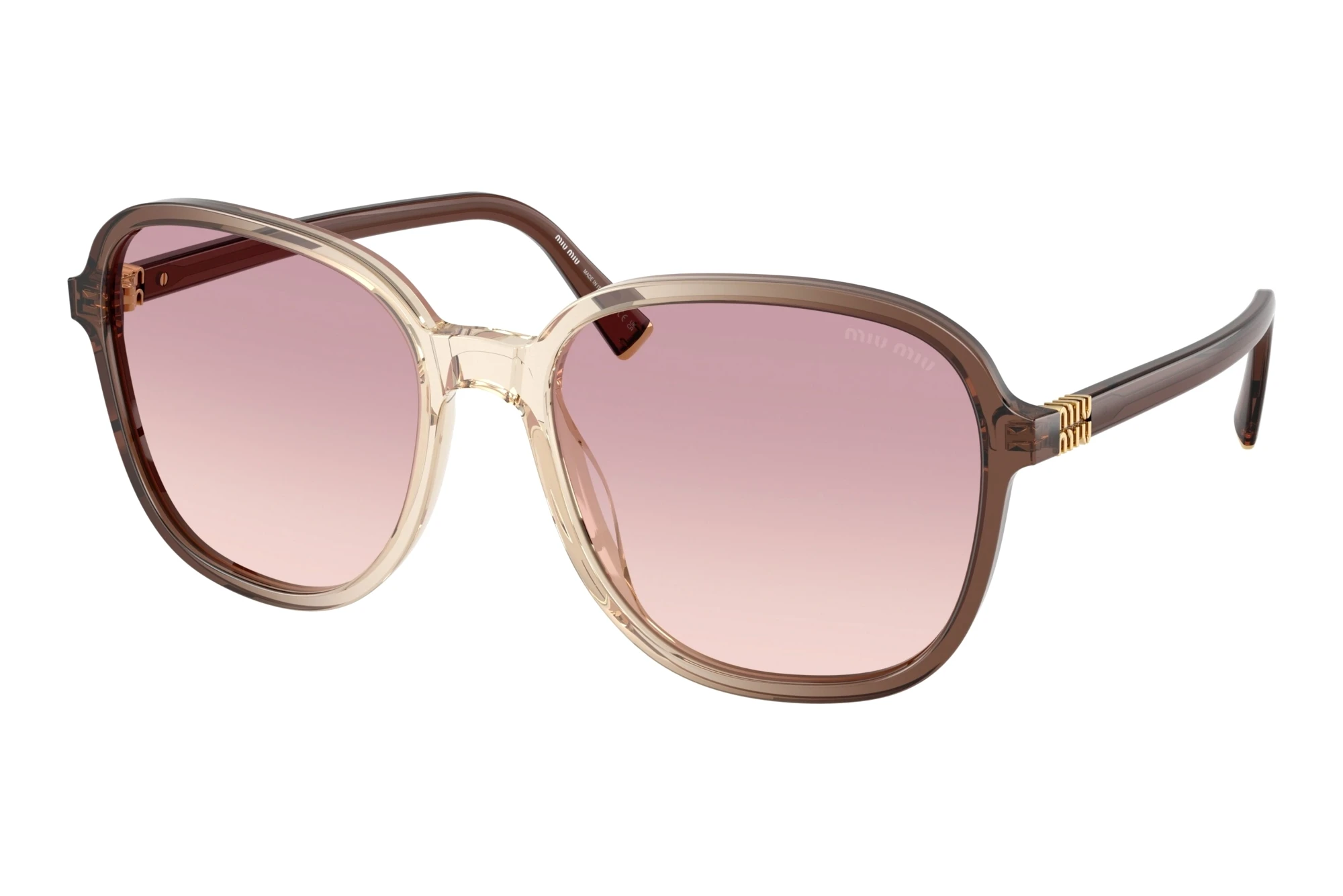 Miu Miu   MU B01S 25G40S Brown Gradient VioletBrown Gradient