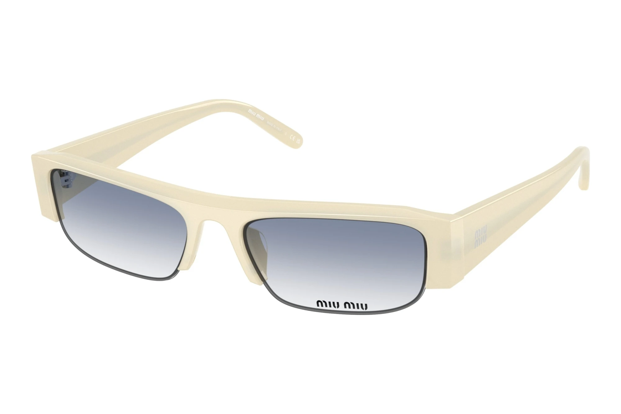 Miu Miu   MU B07S 22Q80O YellowOpaline Amber