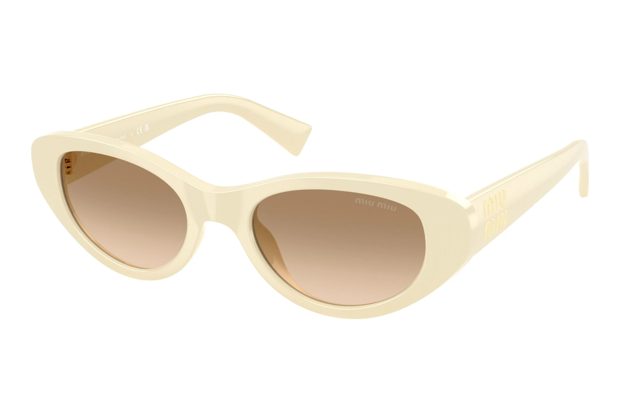 Miu Miu   MU C03SU 24R20S Yellow Gradient BrownMilky