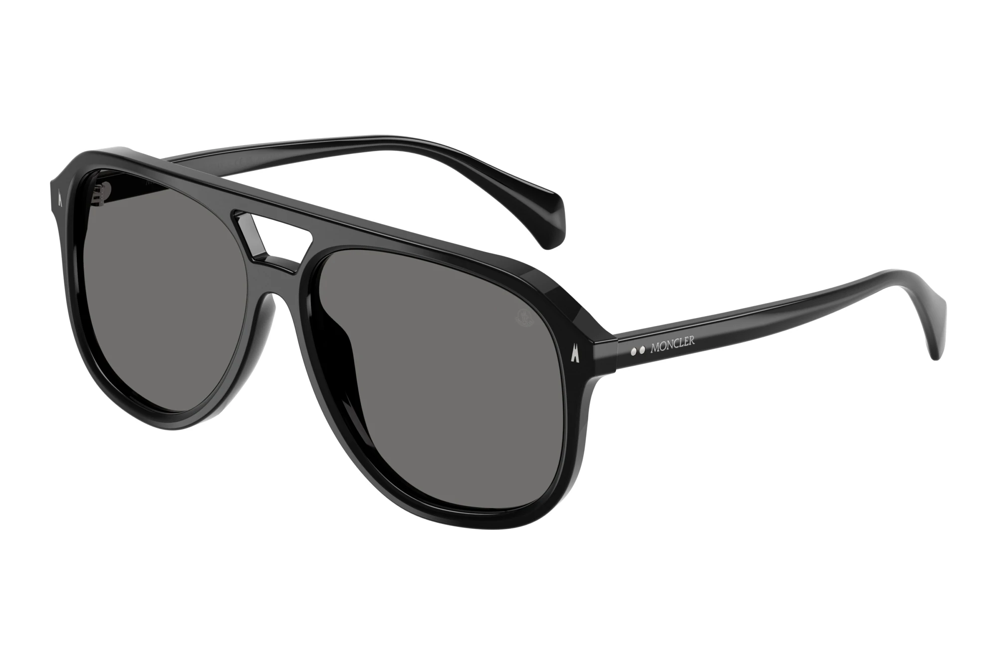 Moncler   ME6028 300181 Polarized Dark GreyShiny Black