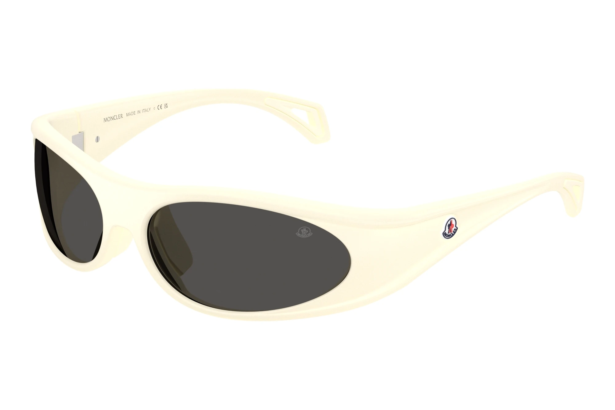 Moncler   ME8021 504887 Dark GreyMatte White Rubberized