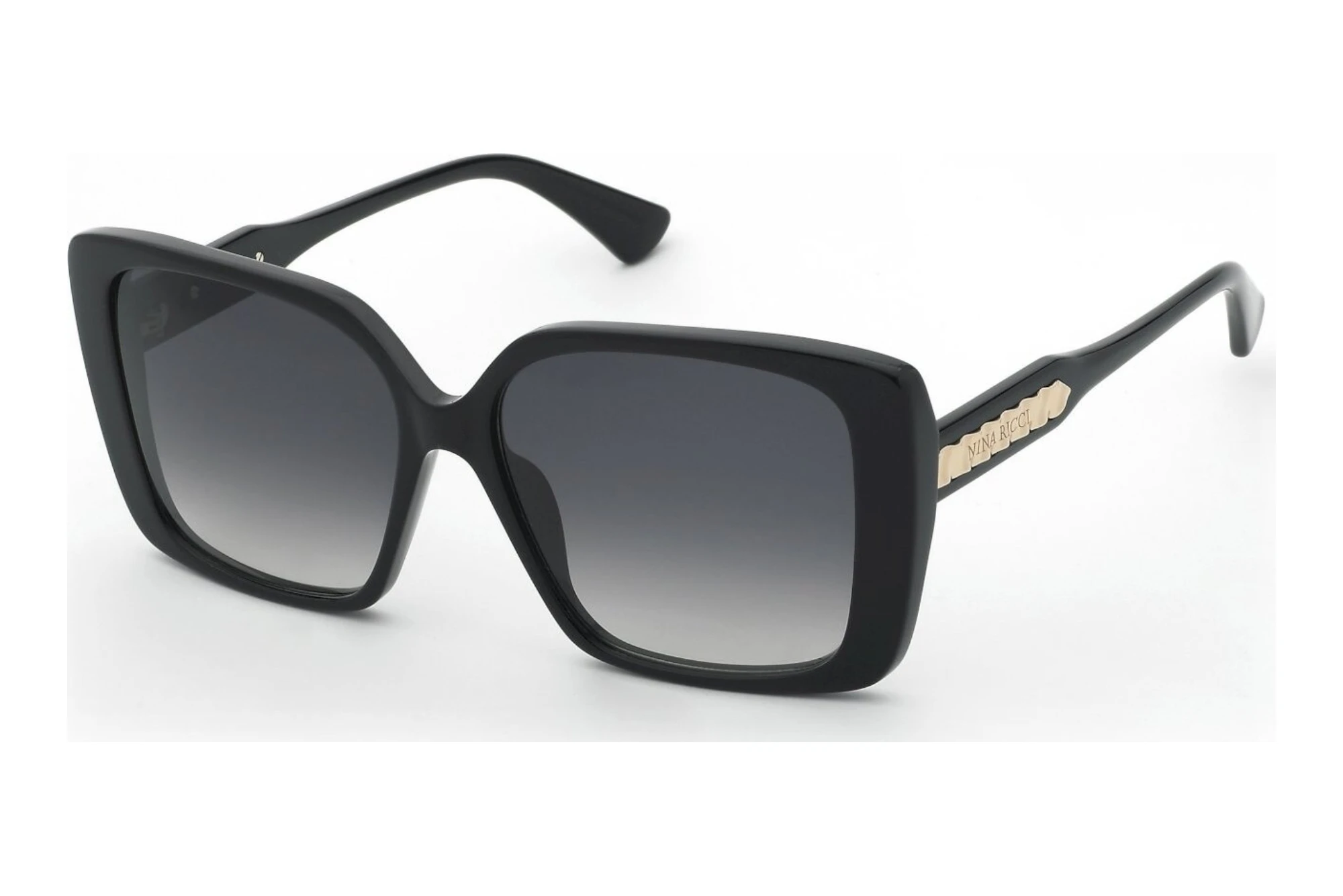 Nina Ricci   SNR462 0700 SMOKE GRADIENTSHINY BLACK