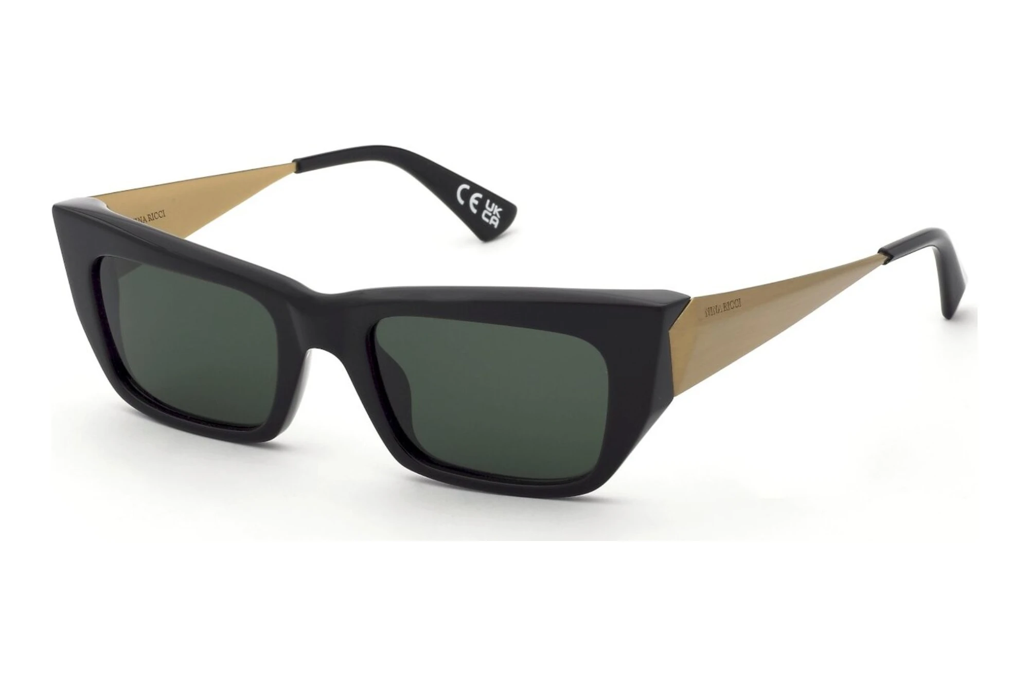 Nina Ricci   SNR486 0700 GREENSHINY BLACK