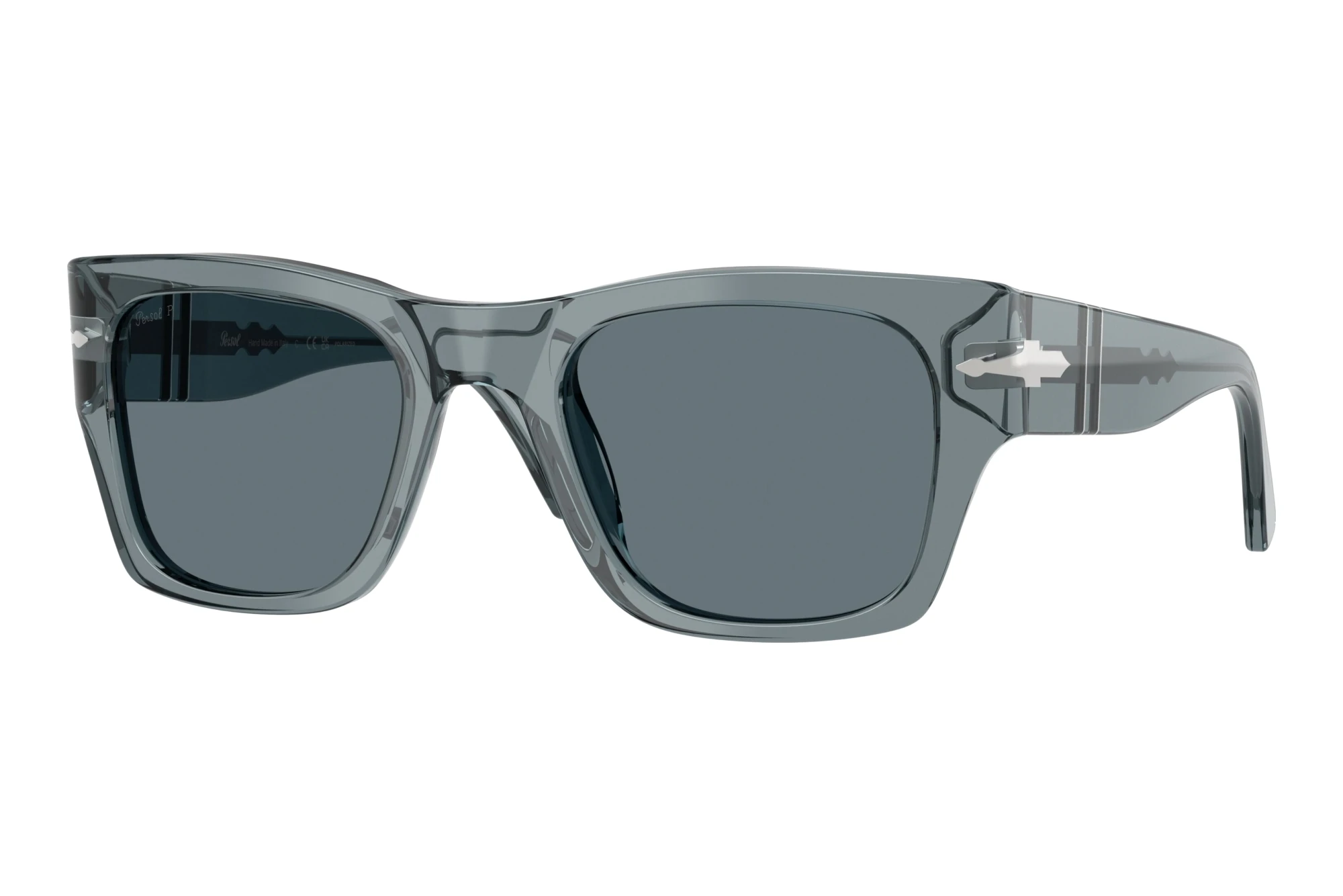 Persol   PO3384S 12273R Dark Blue PolarizedTransparent Ocean
