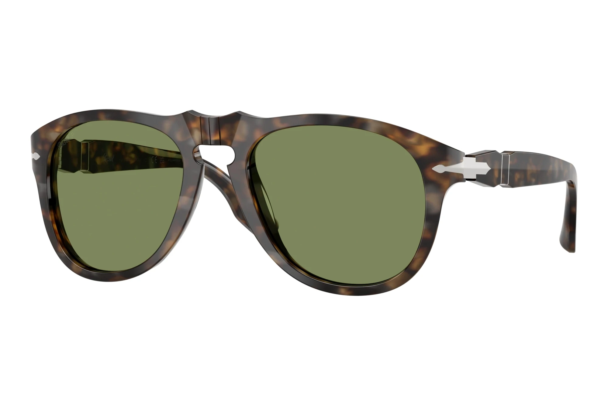 Persol   PO8649SM 1248P1 Light Green PolarizedDark Havana