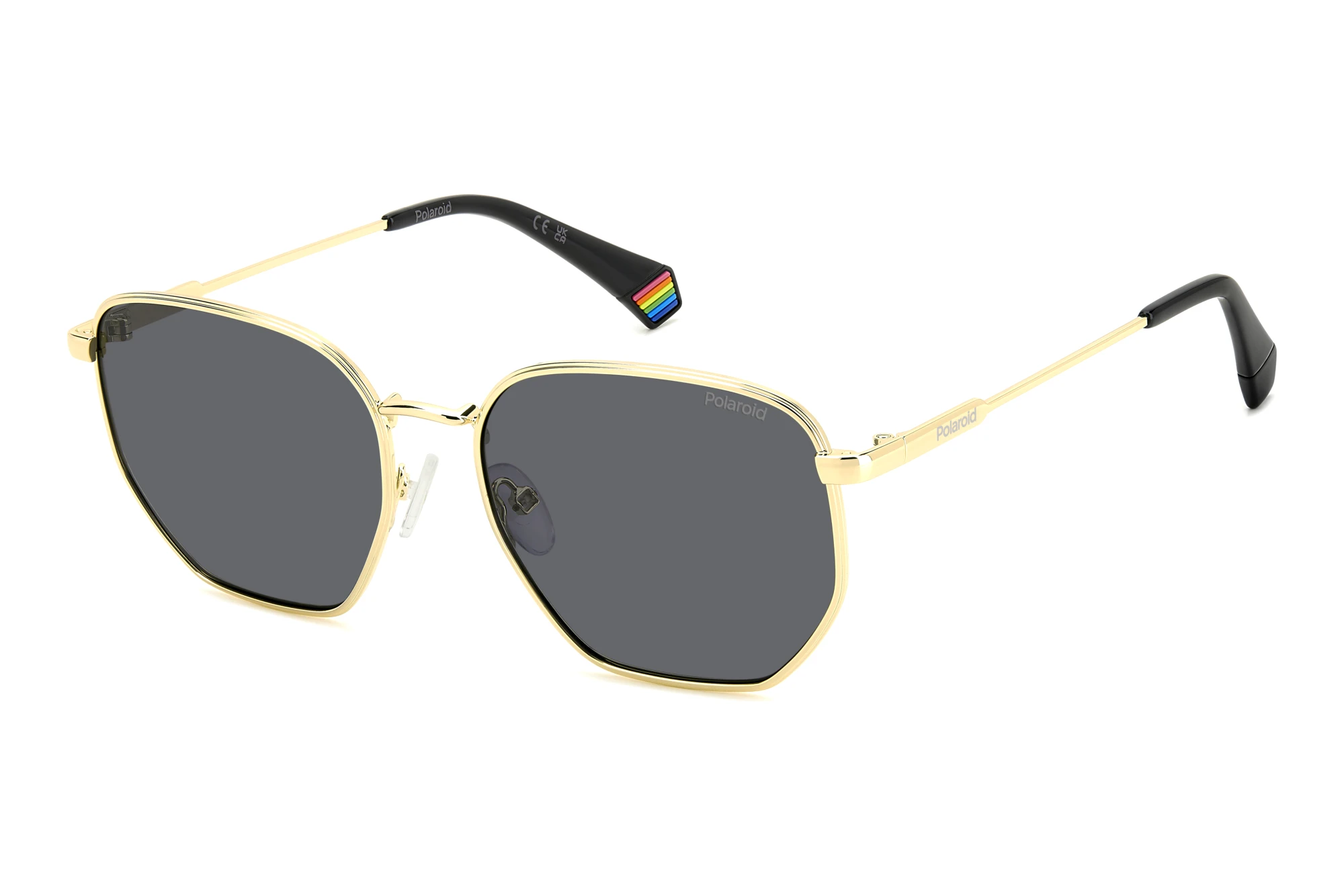 Polaroid   PLD 6214/S/XN 2F7/M9 GREY POLARIZEDGOLD GREY