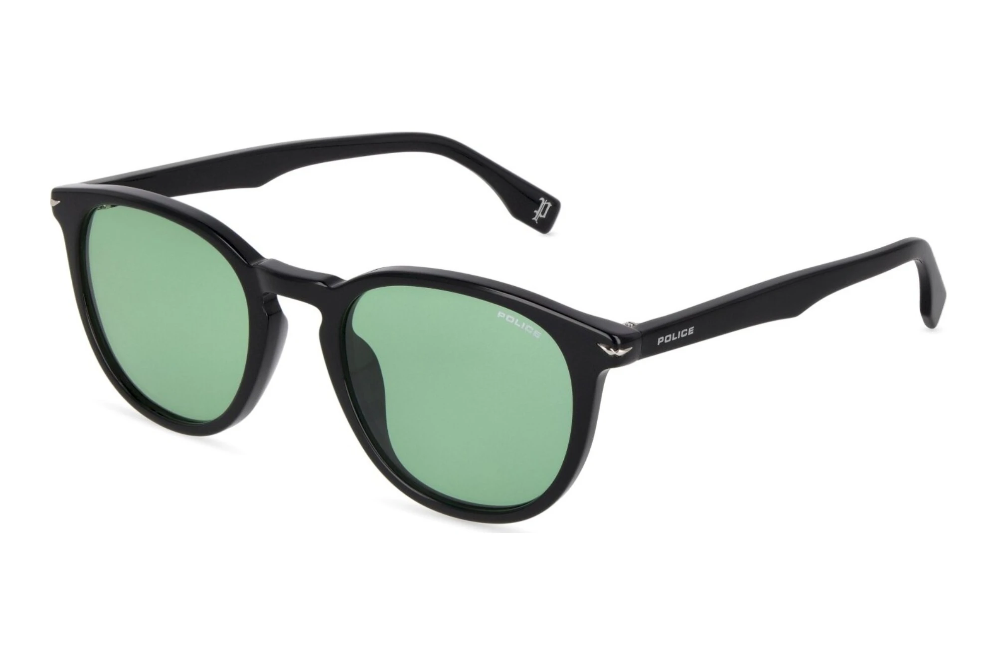 Police   SPLQ82 700V GREENSHINY BLACK