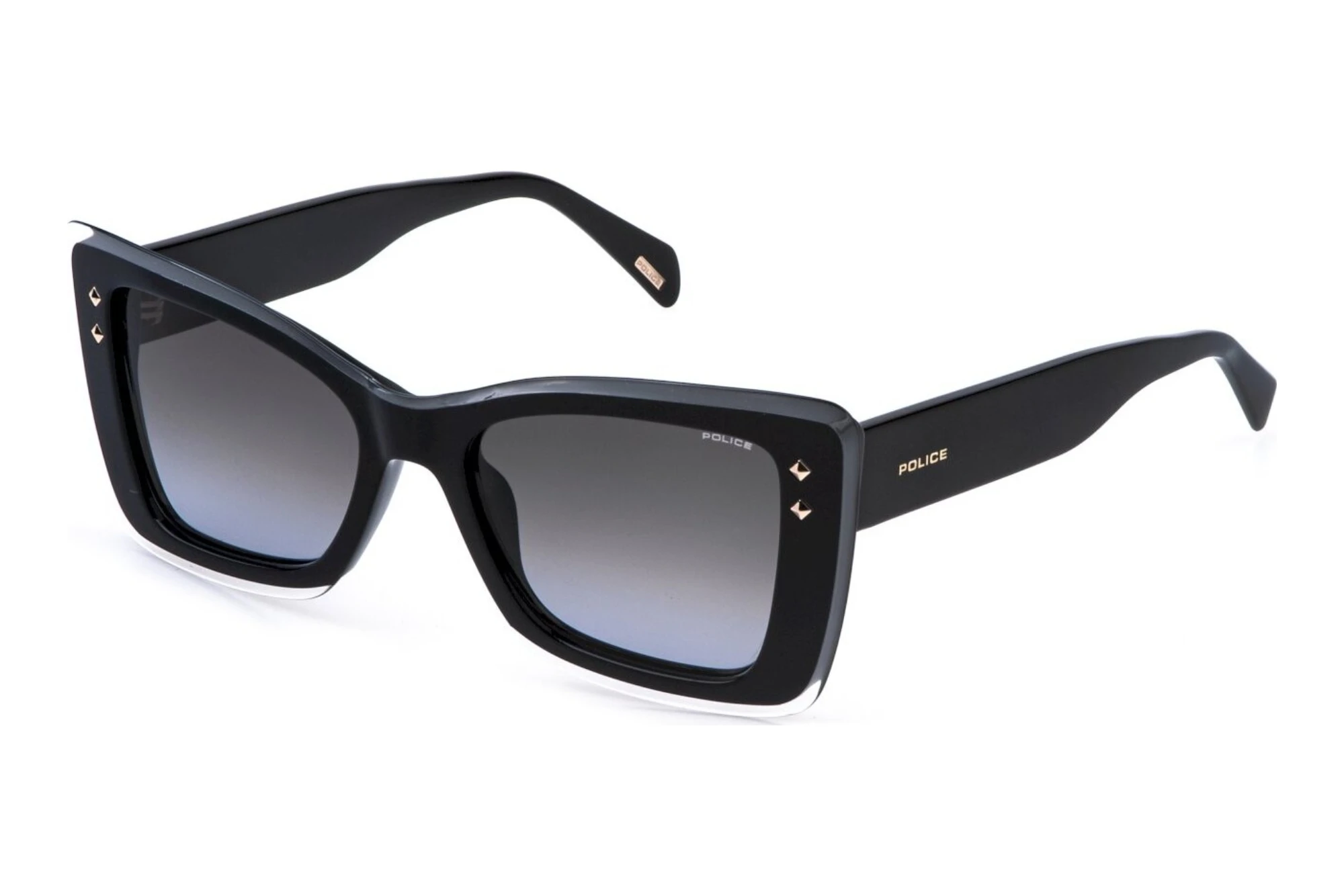 Police   SPLR97 01EN SMOKE GRADIENT BLUECRYSTAL+BLACK