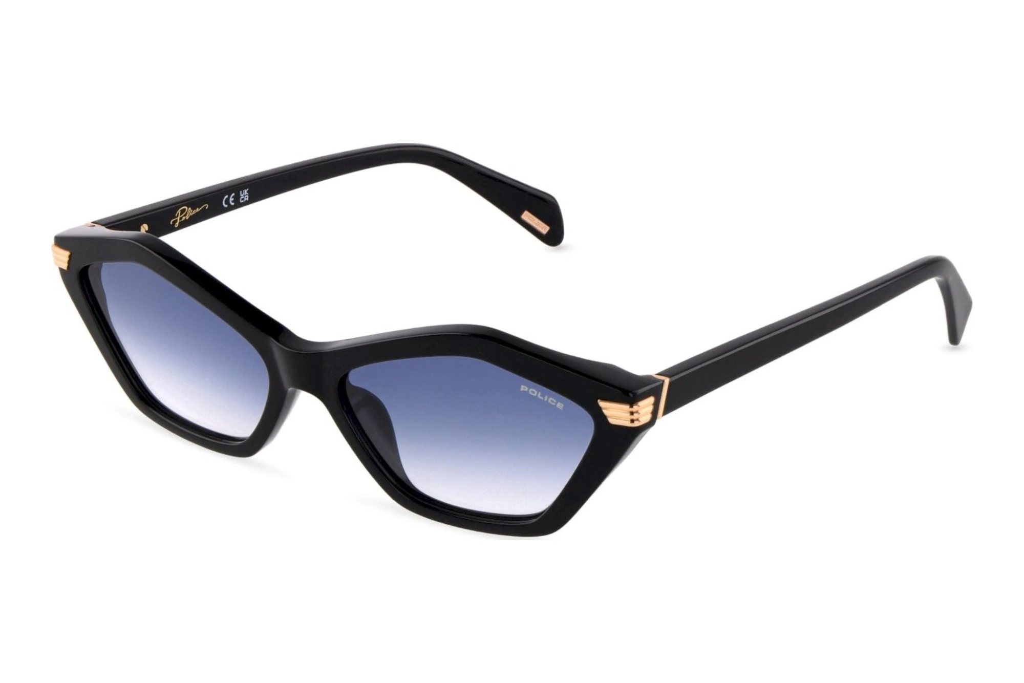 Police   SPLU08 700B BLUE GRADIENTSHINY BLACK